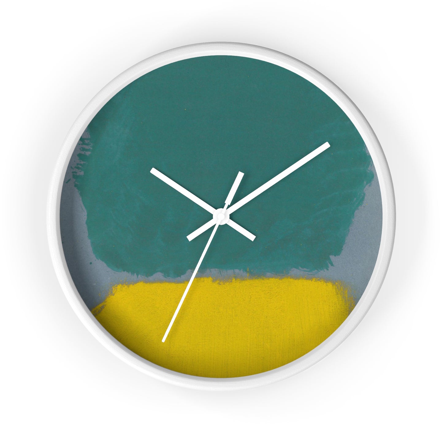 MARK ROTHKO - ABSTRACT - WOODEN WALL ART CLOCK 