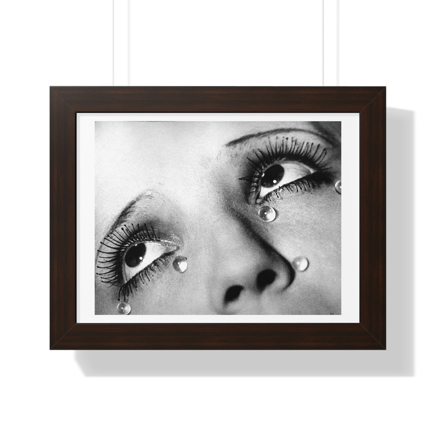 MAN RAY - GLASS TEARS, 1932 - FRAMED POSTER