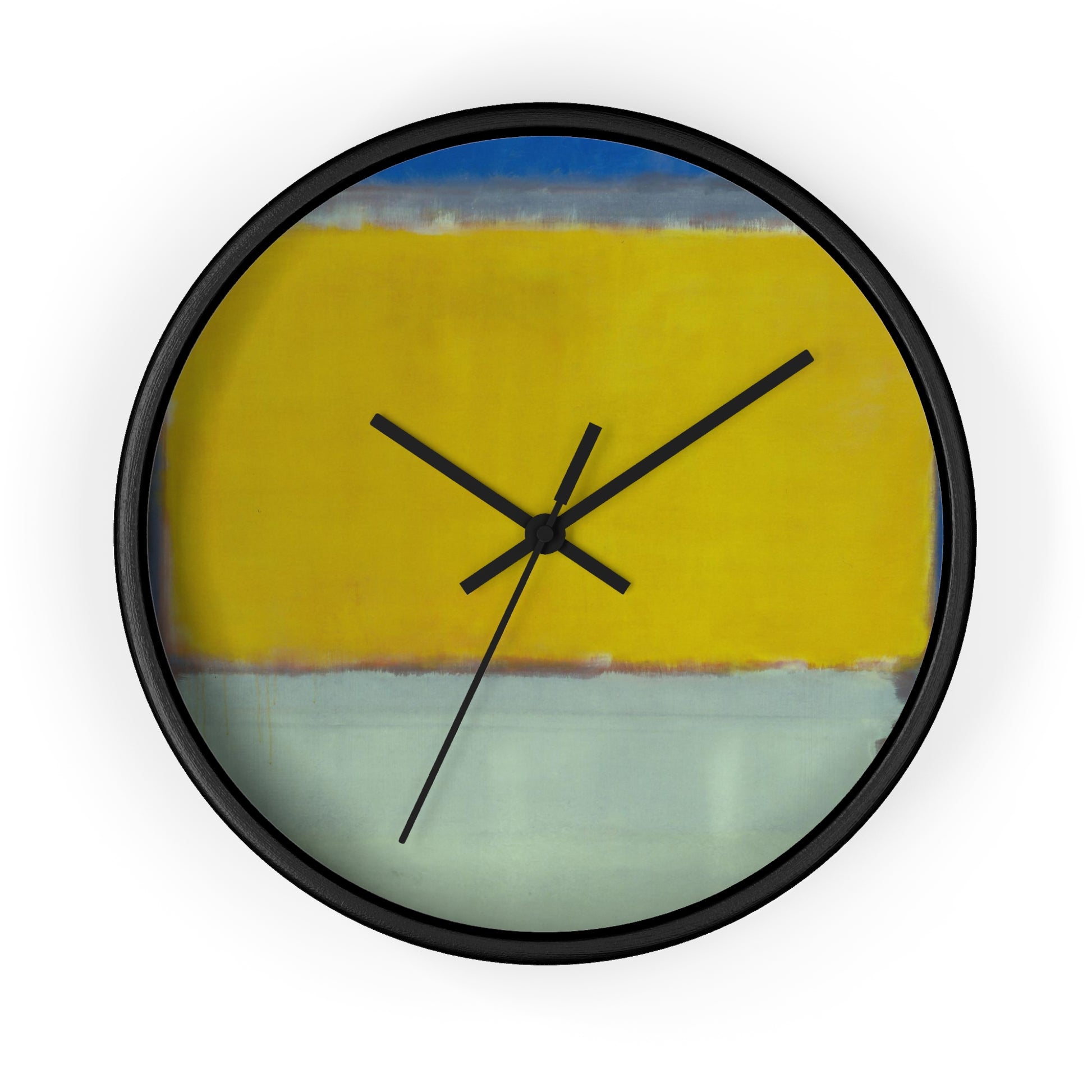 MARK ROTHKO - ABSTRACT - WOODEN WALL ART CLOCK 