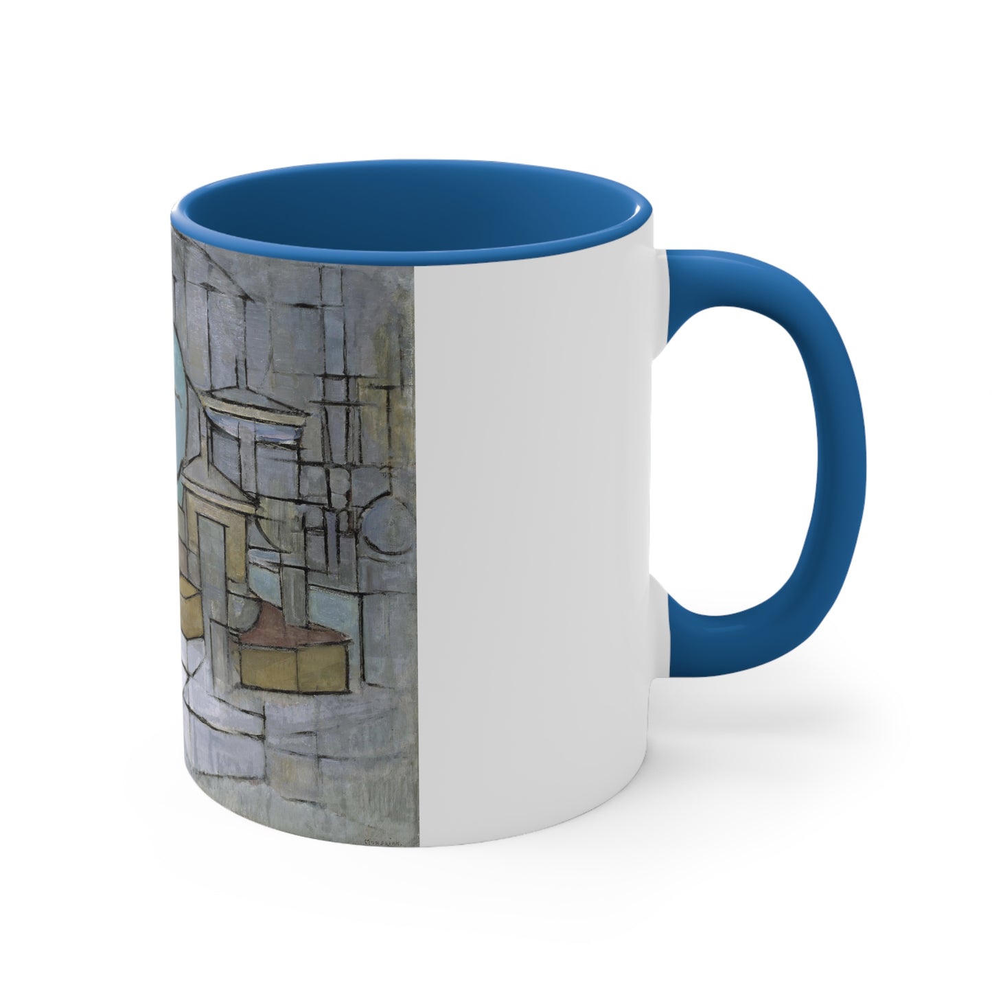 PIET MONDRIAN - STILL LIFE WITH GINGERPOT II - ART COFFEE MUG