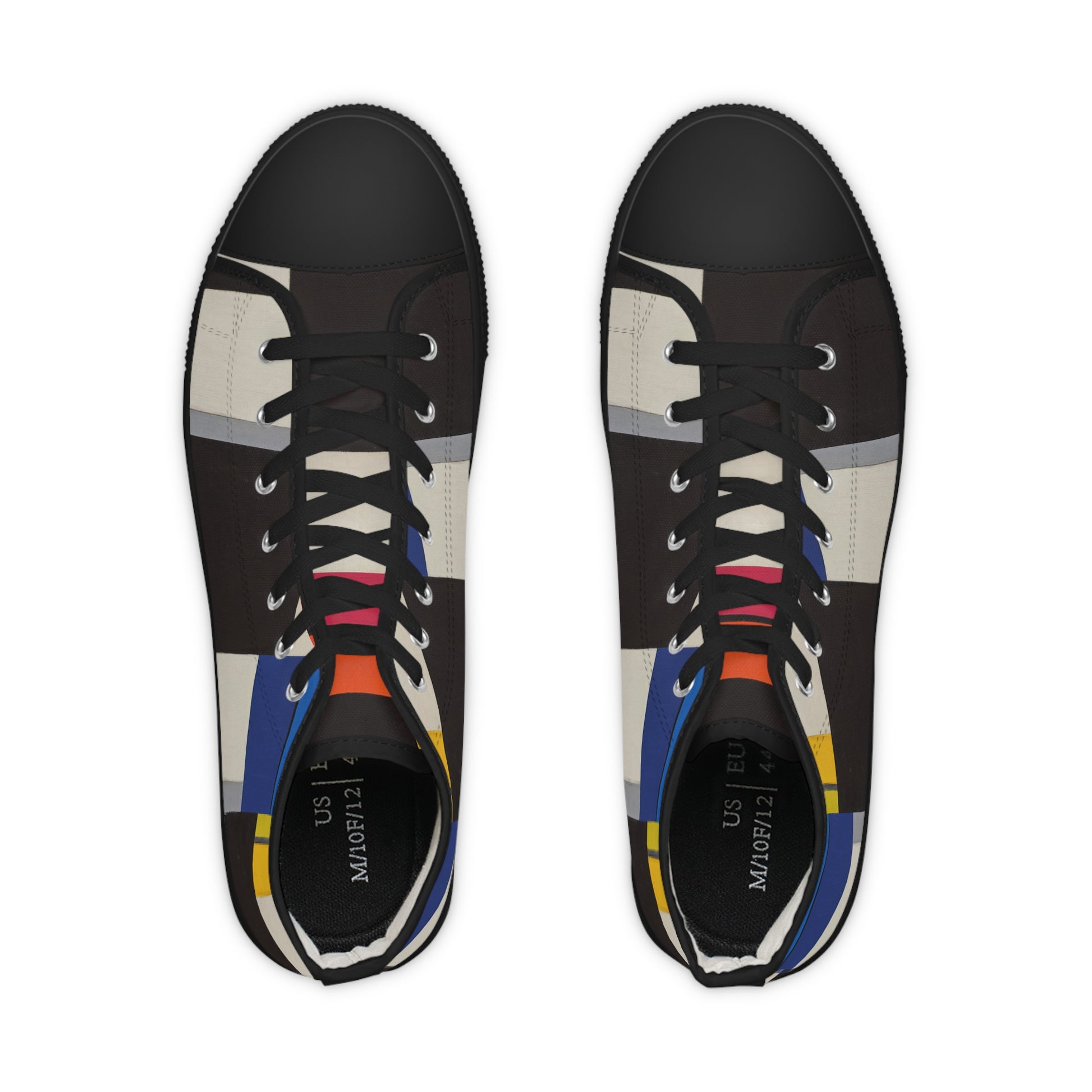 THEO VAN DOESBURG - COMPOSITION XXI - HIGH TOP SNEAKERS FOR HIM 