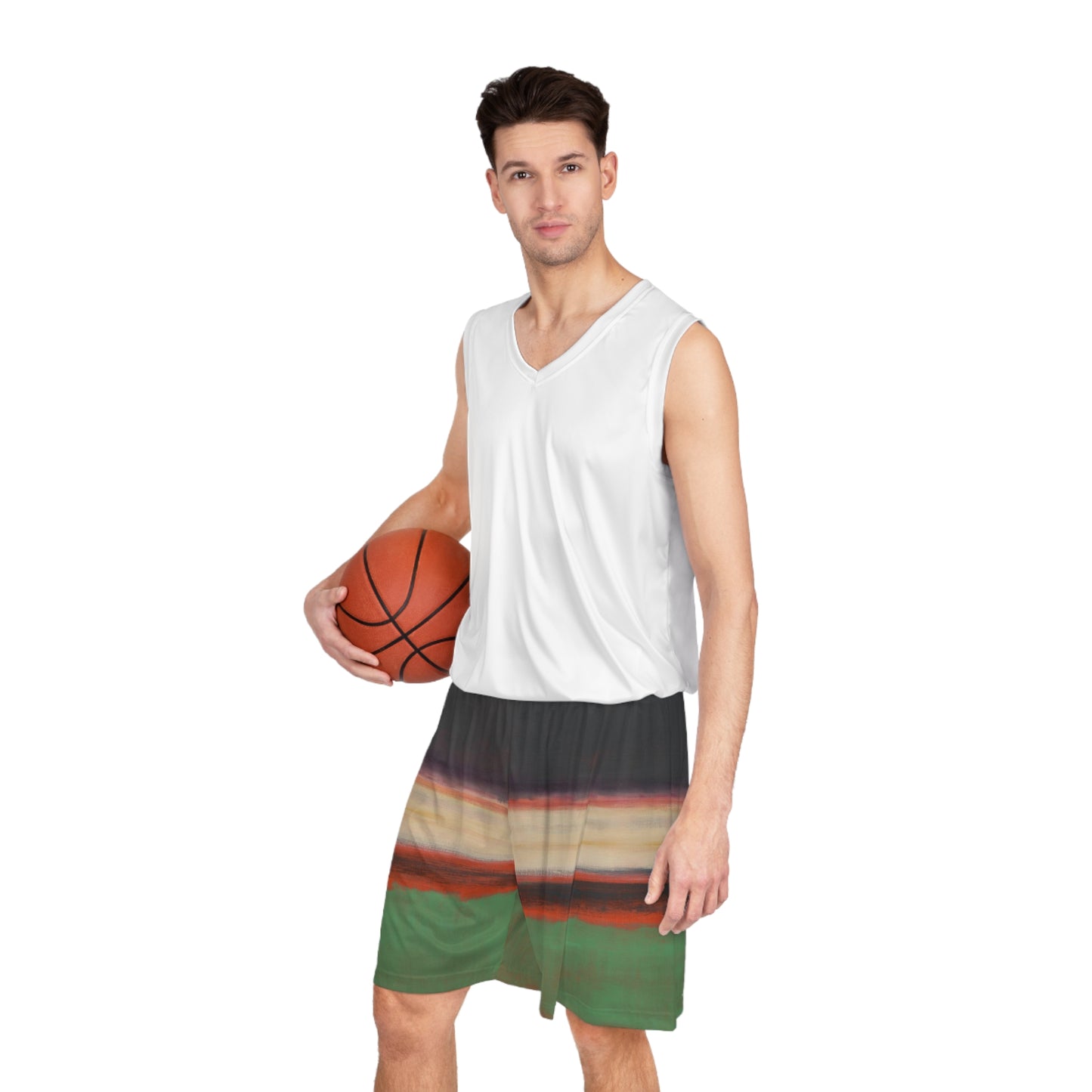 MARK ROTHKO - ABSTRACT - BASKETBALL SHORTS FOR HIM