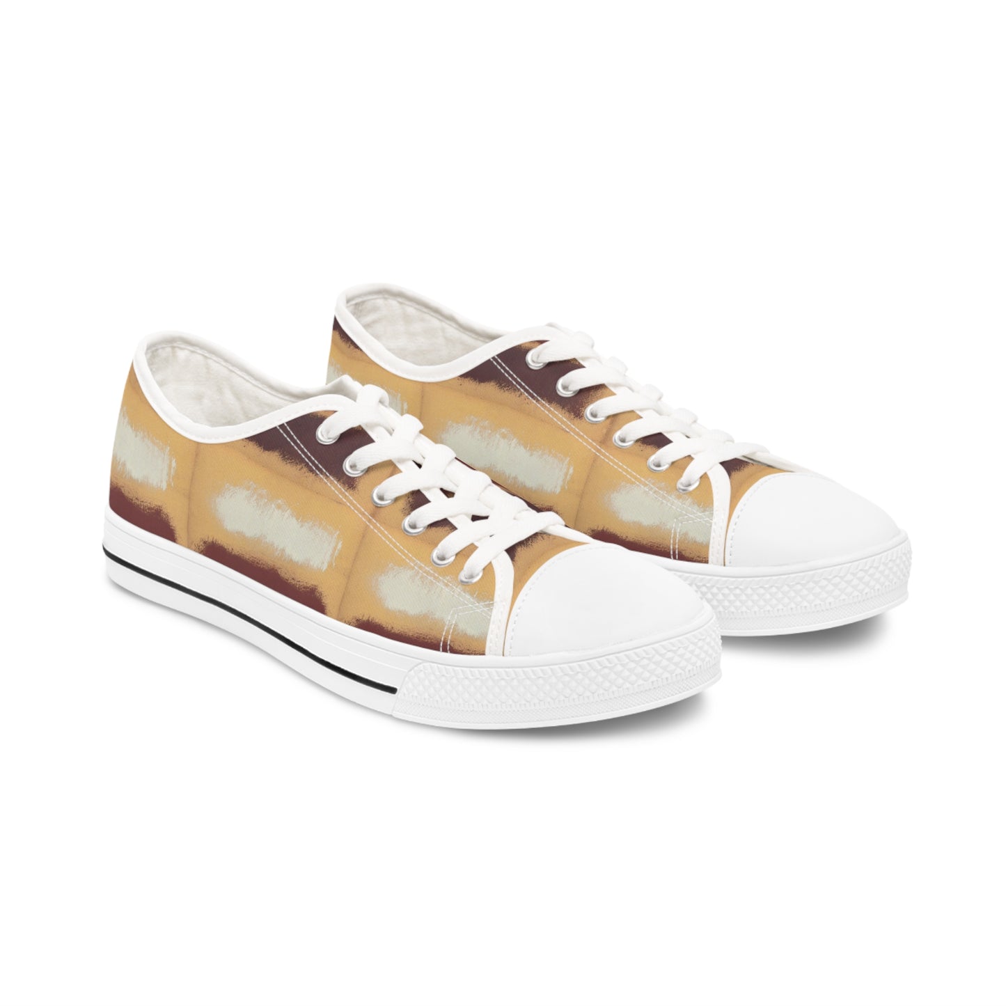 MARK ROTHKO - ABSTRACT - LOW TOP ART SNEAKERS FOR HER