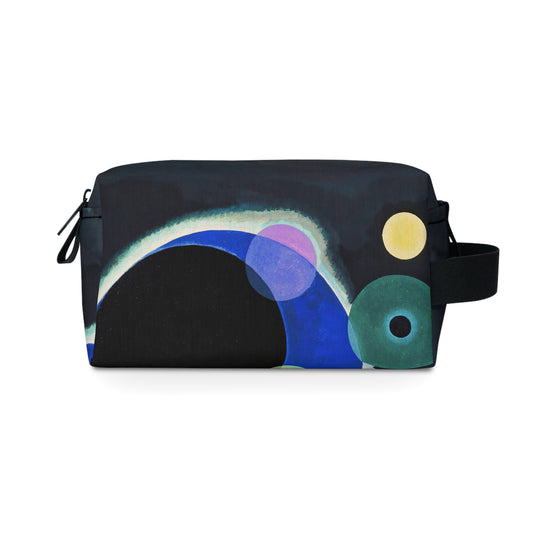 WASSILY KANDINSKY - SEVERAL CIRCLES - UNISEX TOILETRY BAG