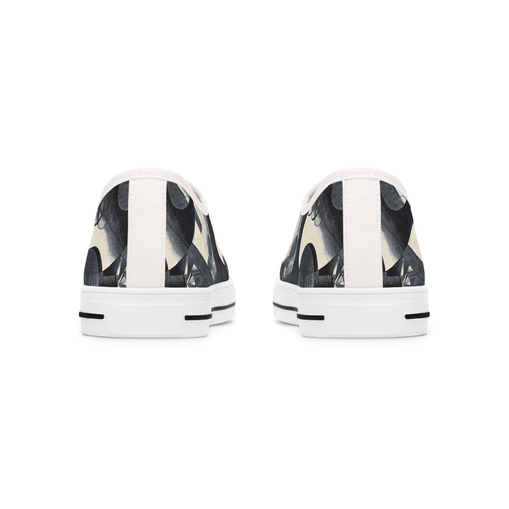 KAROL HILLER - HELIOGRAPHIC COMPOSITION (XXIX) - LOW TOP ART SNEAKERS FOR HER