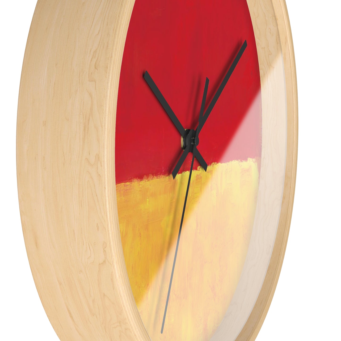 MARK ROTHKO - ABSTRACT - WOODEN WALL ART CLOCK 