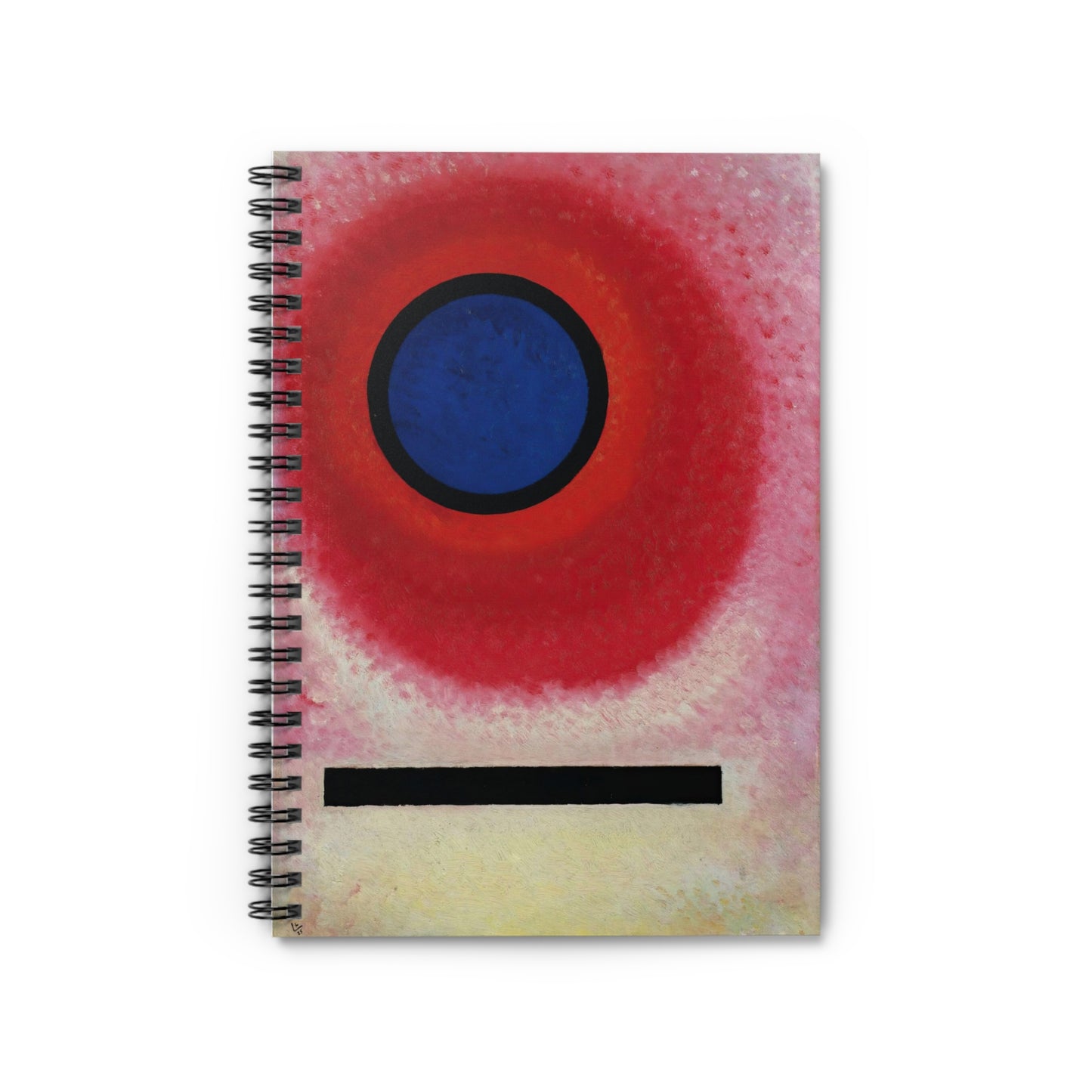 WASSILY KANDINSKY - BLUE CIRCLE II - SPIRAL ART NOTEBOOK