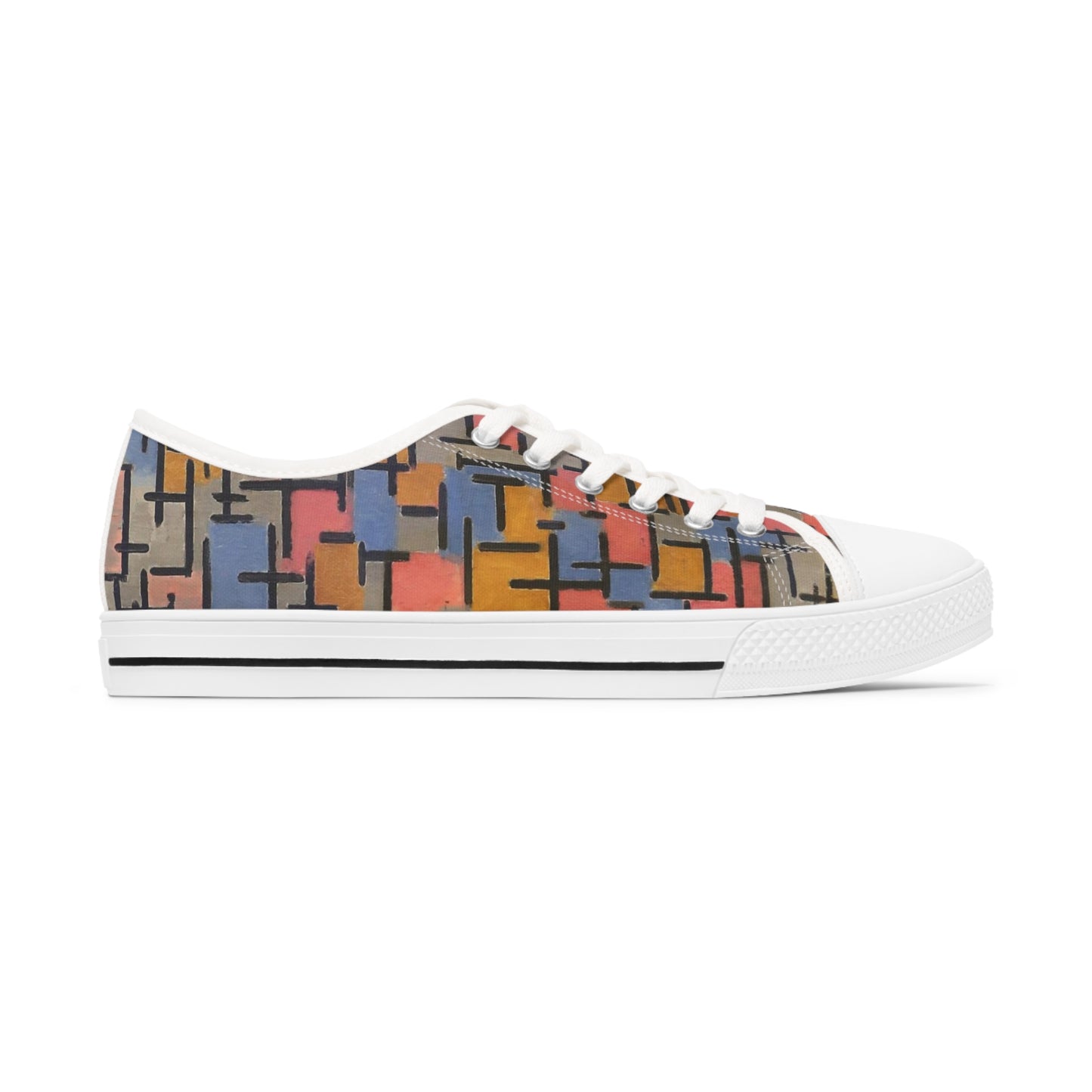 PIET MONDRIAN - COMPOSIZIONE - LOW TOP ART SNEAKERS FOR HER