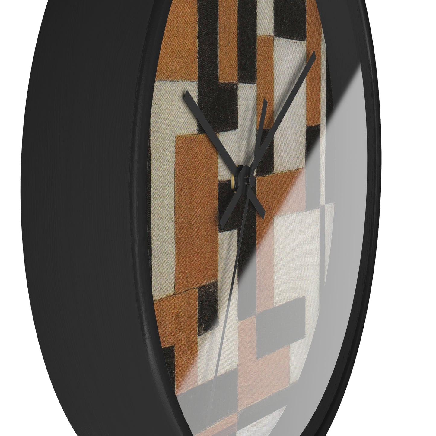 THEO VAN DOESBURG - COMPOSITION - WOODEN WALL ART CLOCK