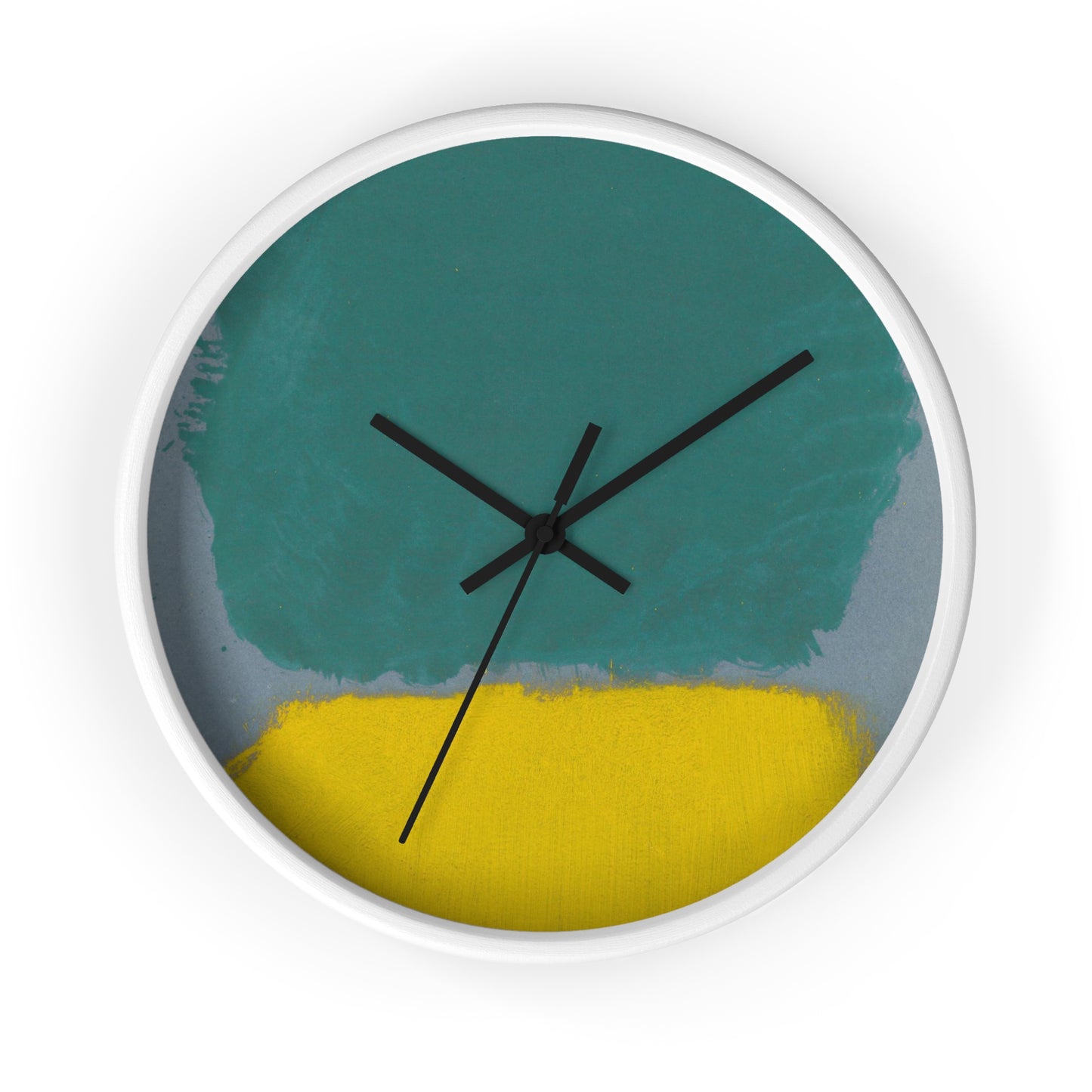 MARK ROTHKO - ABSTRACT - WOODEN WALL ART CLOCK 