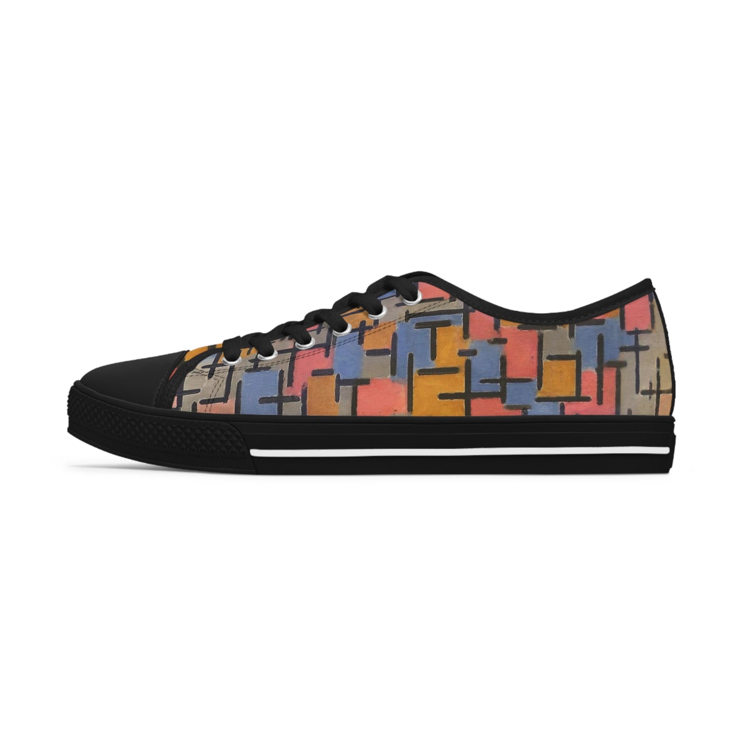 PIET MONDRIAN - COMPOSIZIONE - LOW TOP ART SNEAKERS FOR HER