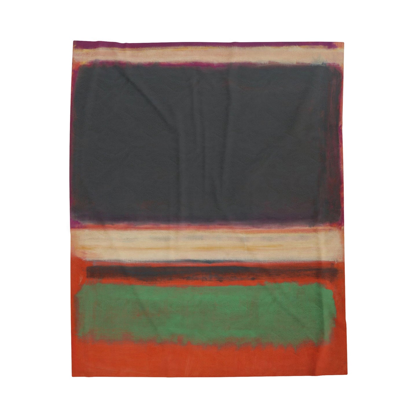 MARK ROTHKO - ABSTRACT - VELVETEEN PLUSH BLANKET