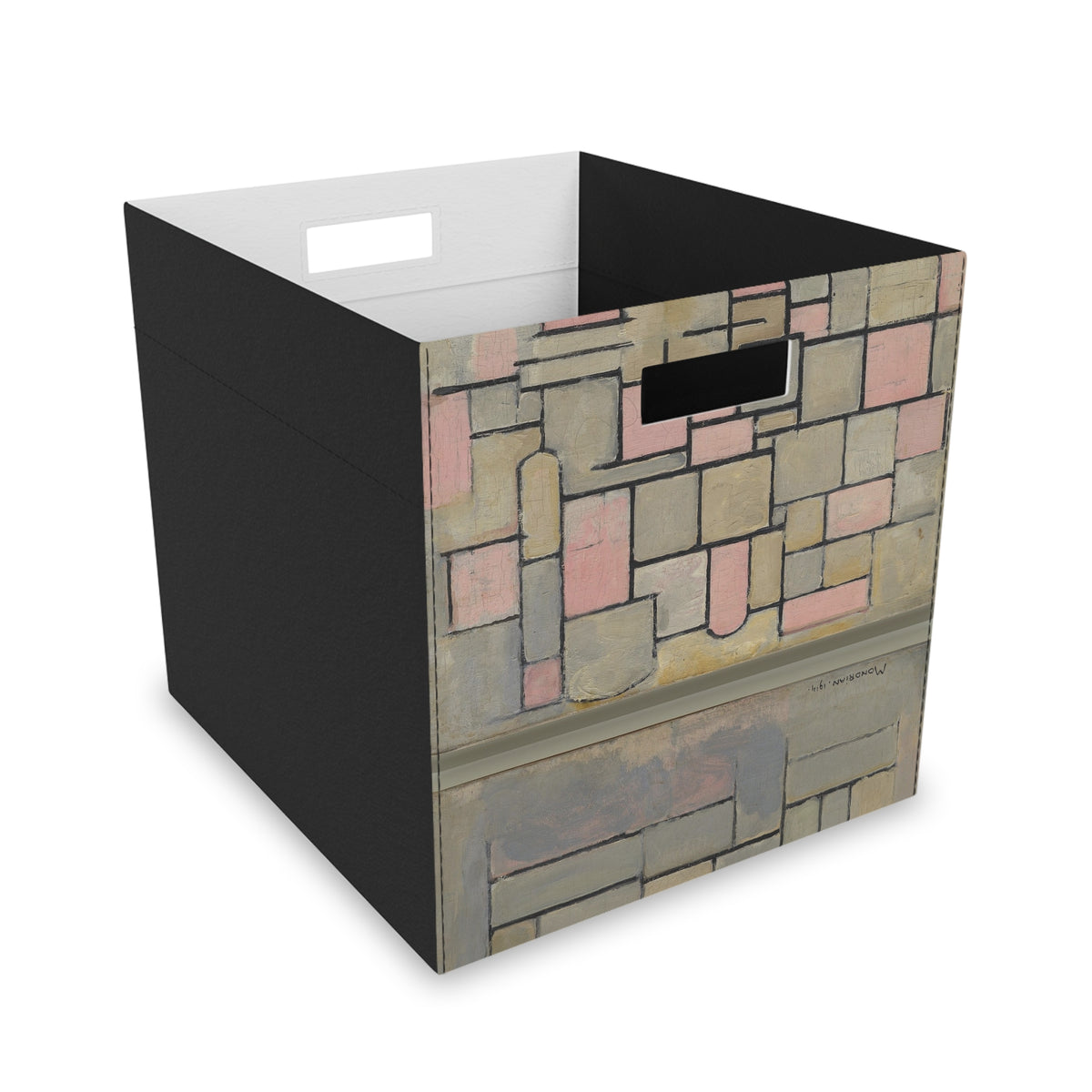 Mondrian Lp Storage Rack Piet Mondrian Storage Box – Art House Fashion