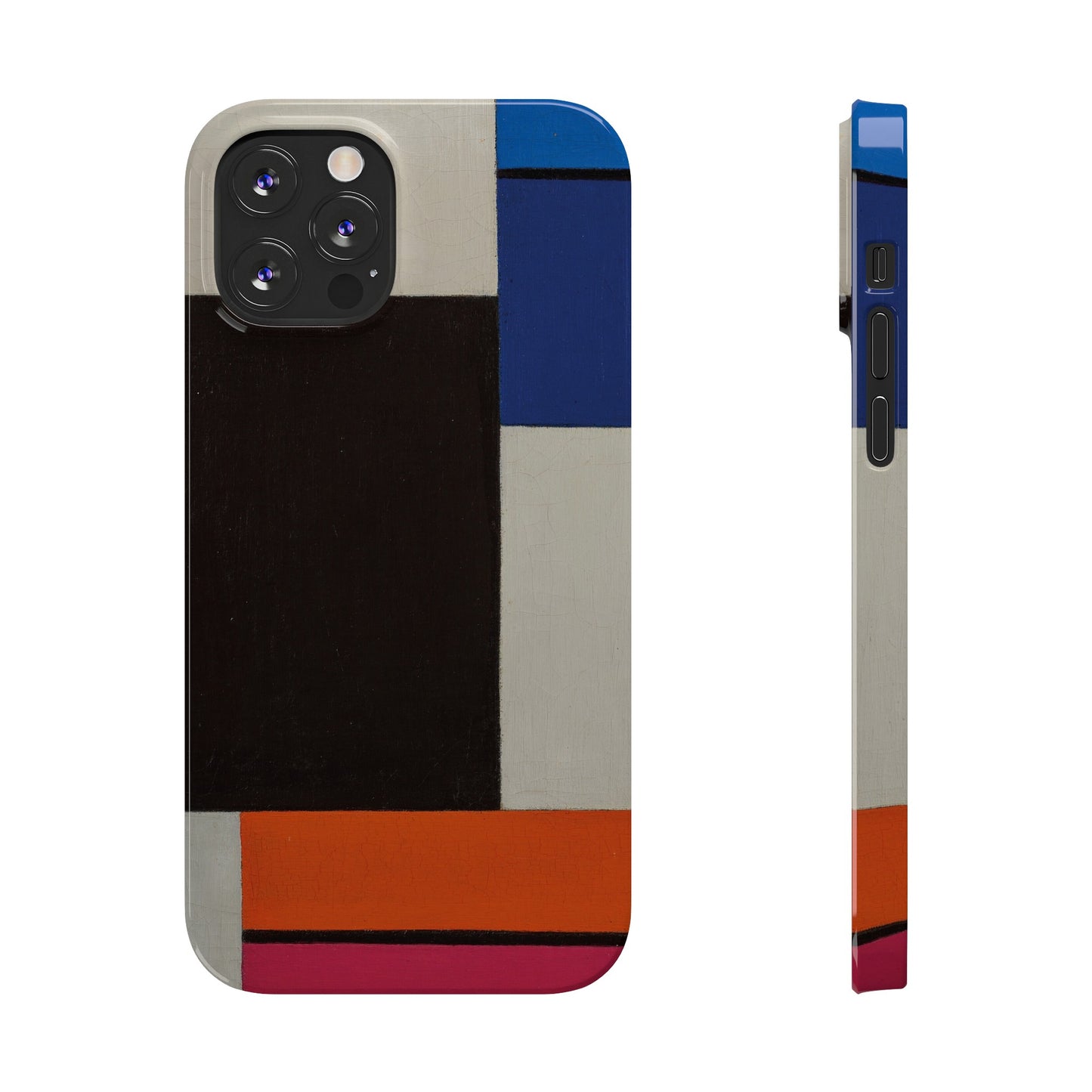 a cell phone case with a design on it