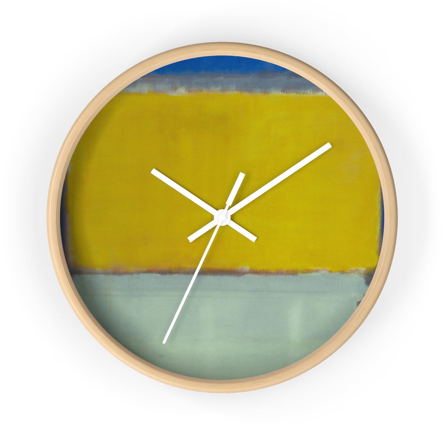 MARK ROTHKO - ABSTRACT - WOODEN WALL ART CLOCK 