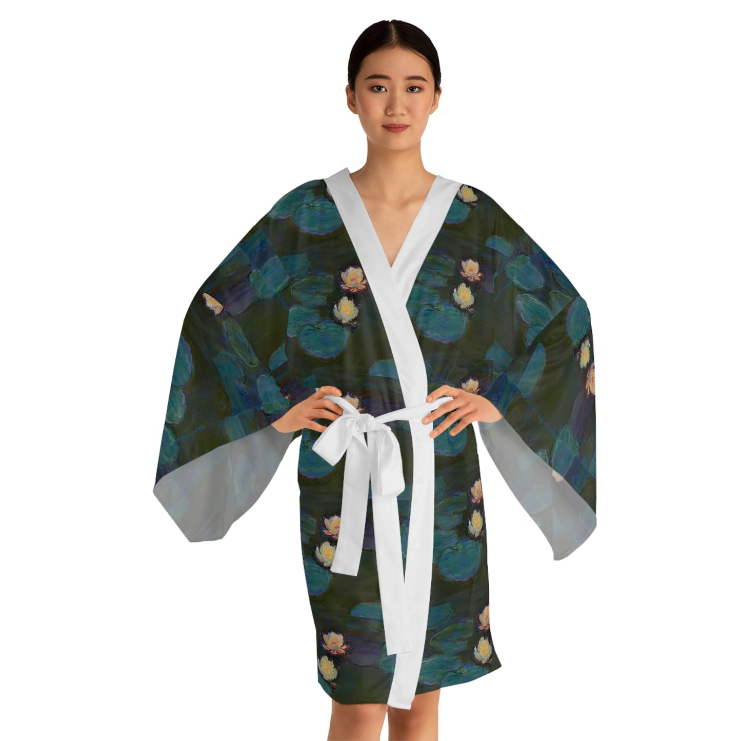 CLAUDE MONET - NYMPHEAS - KIMONO ROBE 