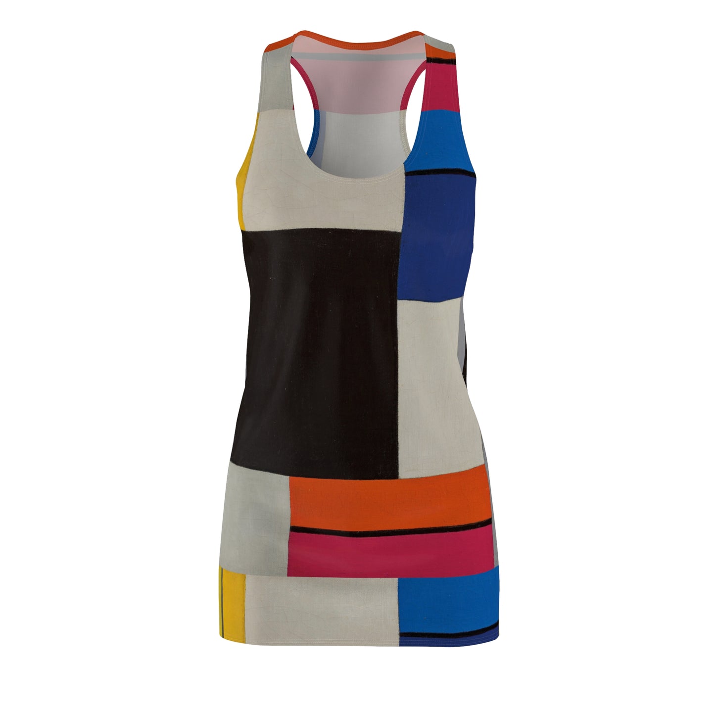 THEO VAN DOESBURG - COMPOSITION XXI - CUT & SEW RACERBACK DRESS