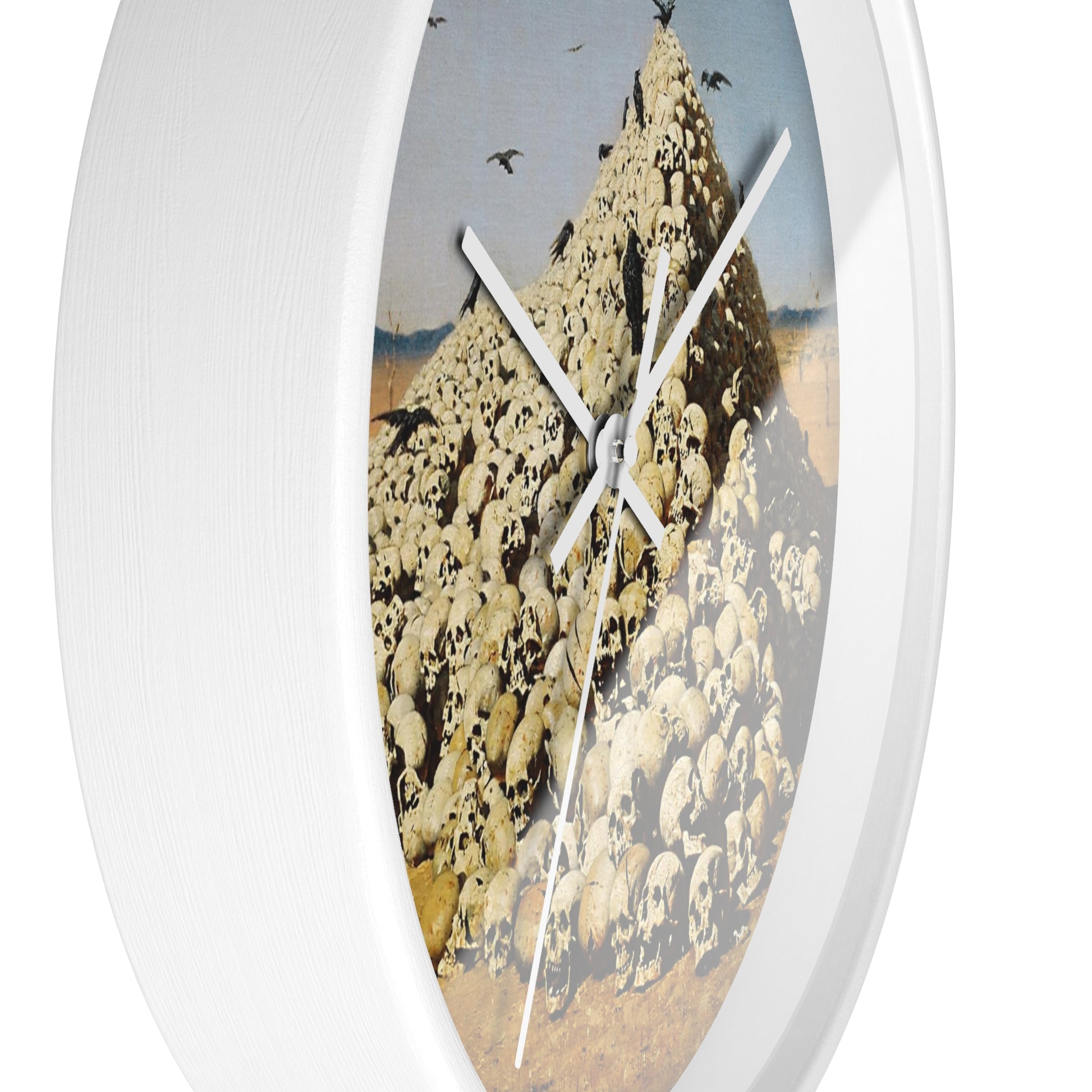 VASILY VERESHCHAGIN - THE APOTHEOSIS OF WAR - WOODEN WALL ART CLOCK