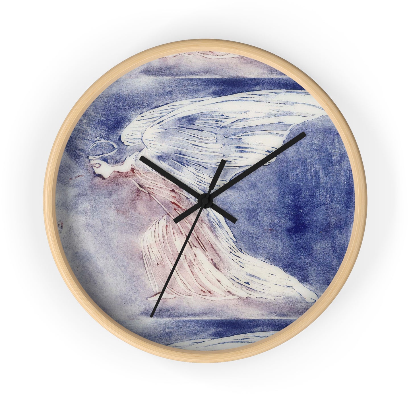 VENNY SOLDAN - BROFELDT - ENKELI, TANSSI - WOODEN WALL ART CLOCK