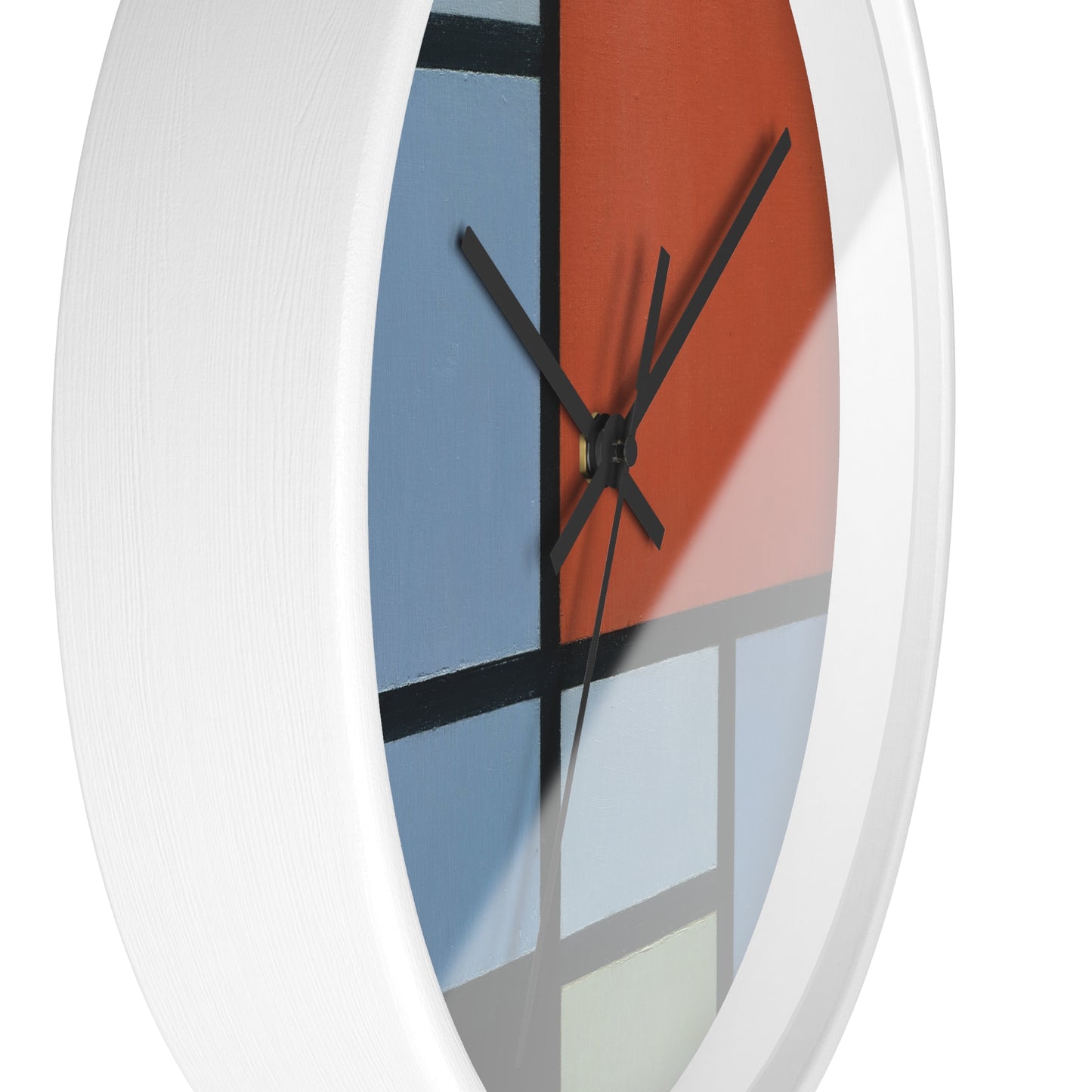 PIET MONDRIAN - COMPOSITION - WOODEN ART WALL CLOCK