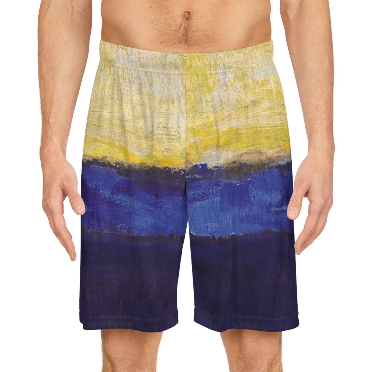 MARK ROTHKO - ABSTRACT - BASKETBALL SHORTS FOR HIM