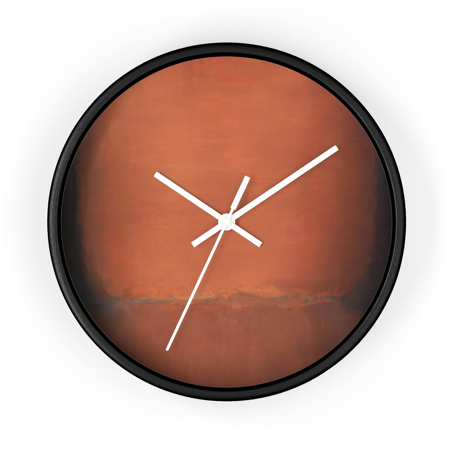 MARK ROTHKO - ABSTRACT - WOODEN WALL ART CLOCK 