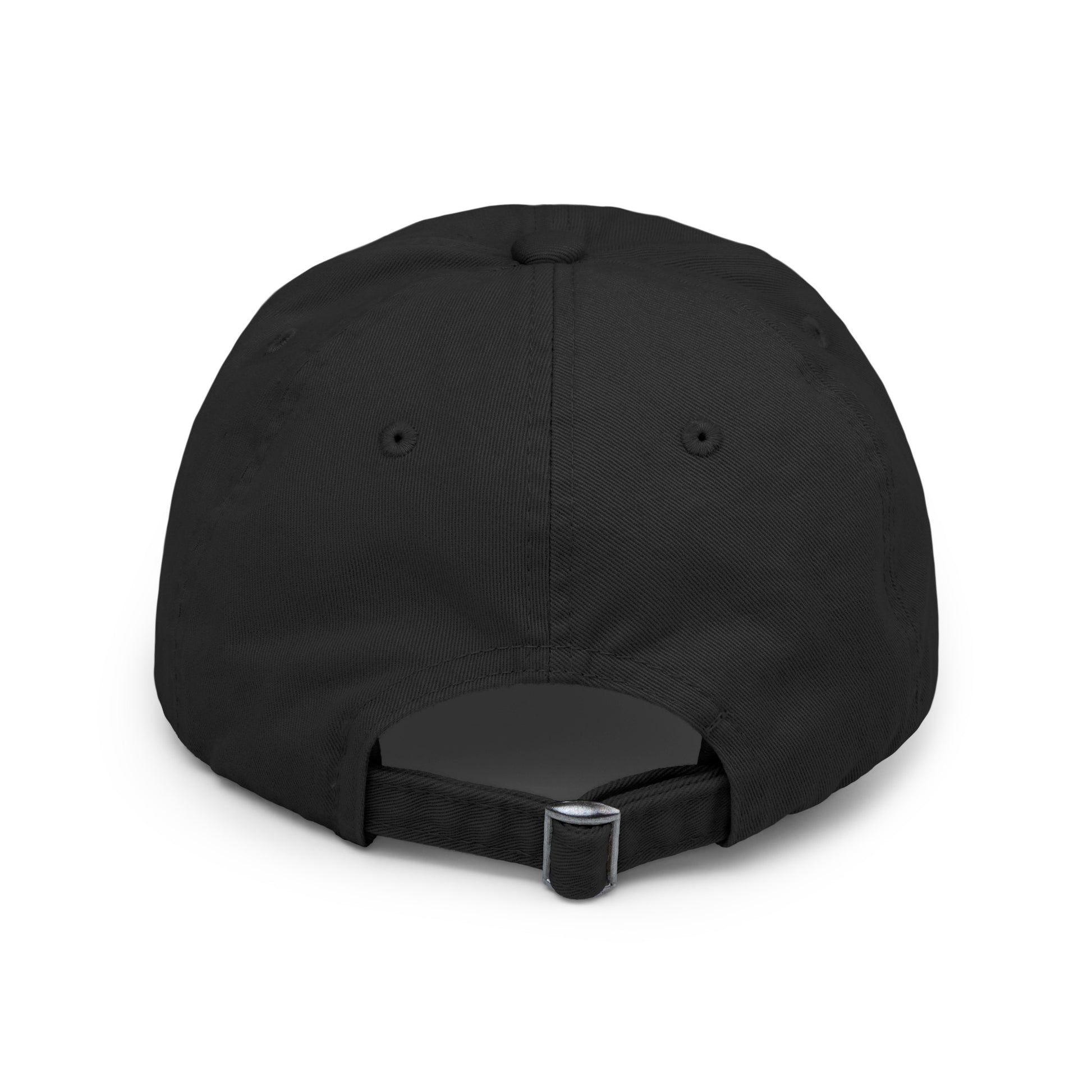 a black hat on a white background