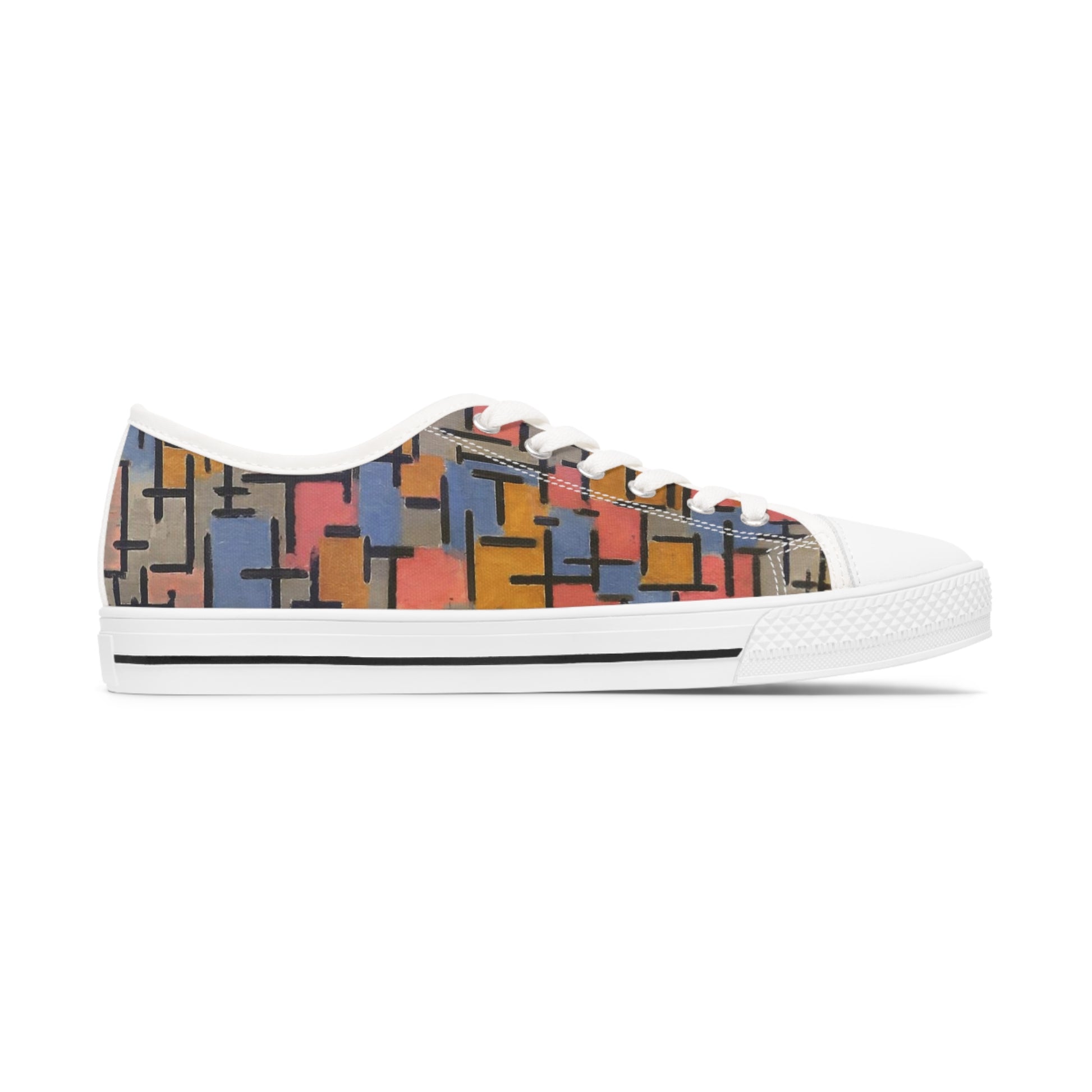 PIET MONDRIAN - COMPOSIZIONE - LOW TOP ART SNEAKERS FOR HER