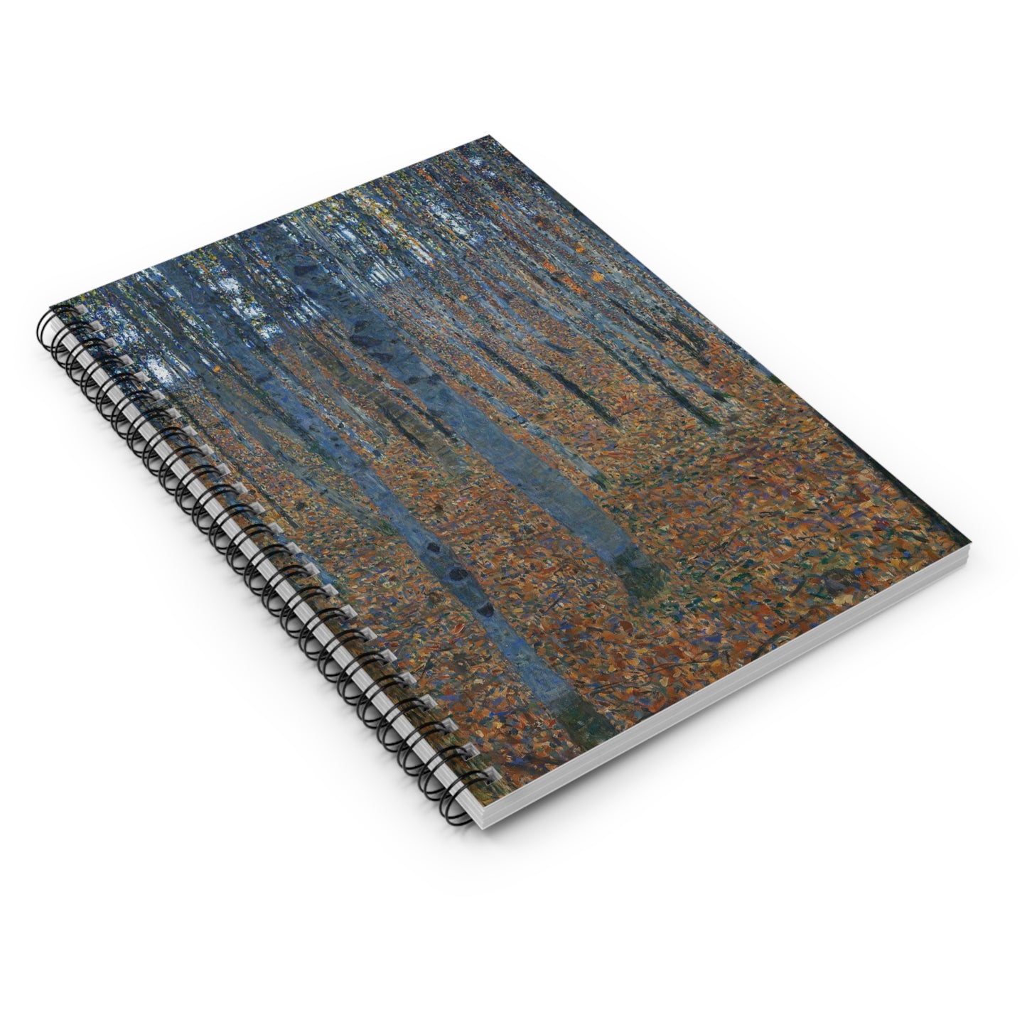 GUSTAV KLIMT - BEECH GROVE I  (c. 1902) - SPIRAL ART NOTEBOOK