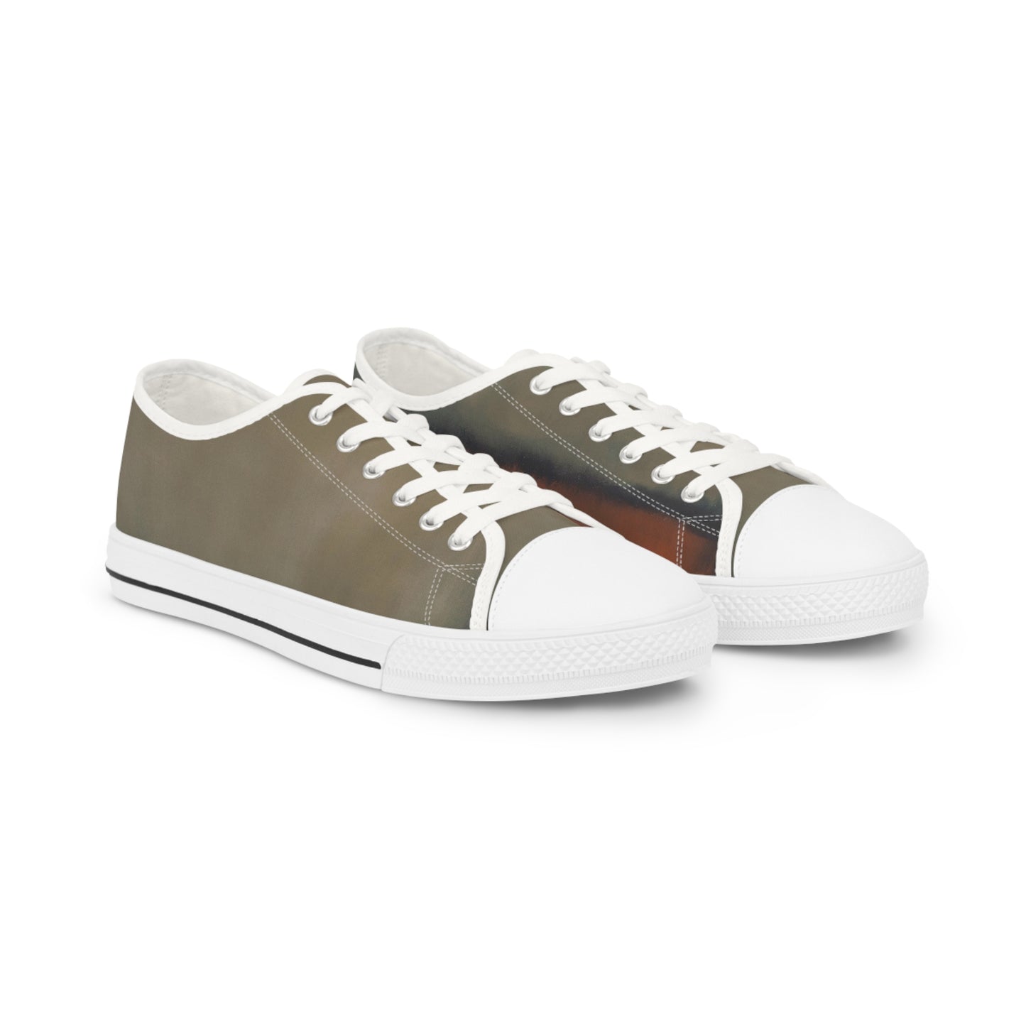 MARK ROTHKO - ABSTRACT - LOW TOP ART SNEAKERS FOR HIM