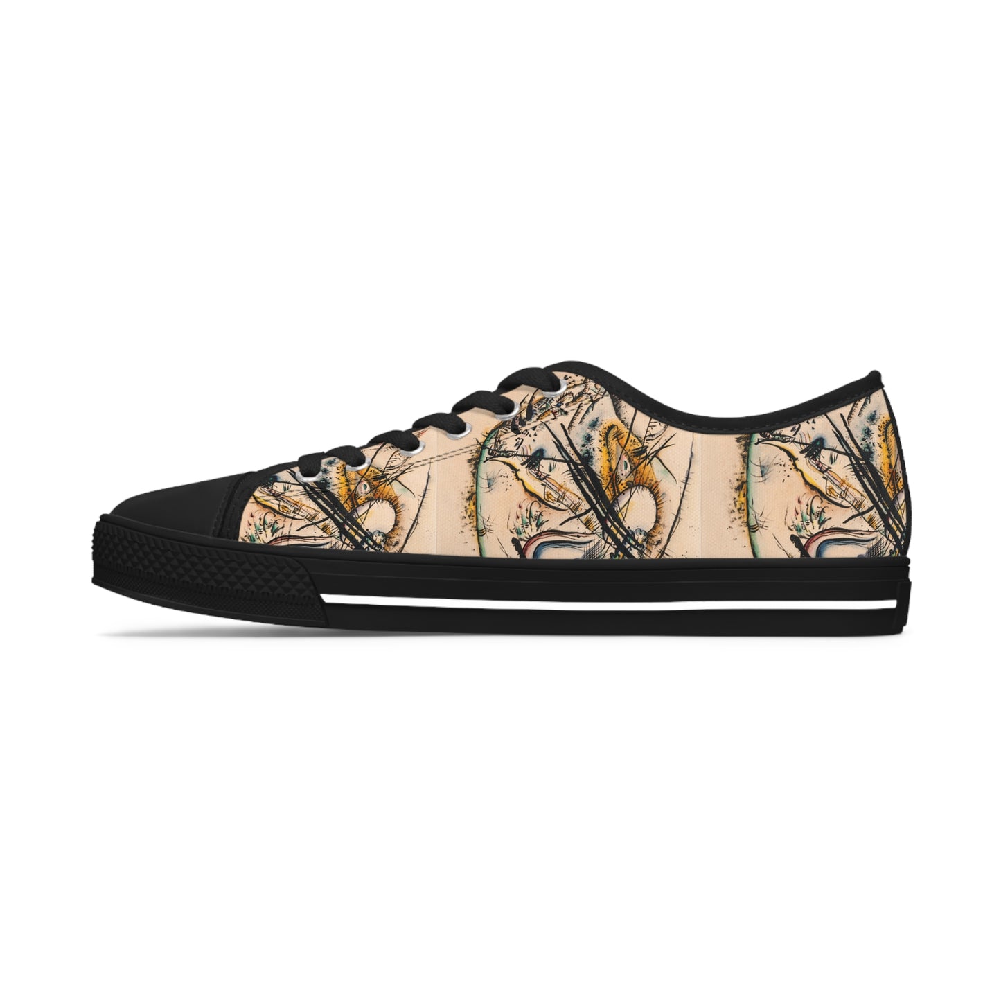 WASSILY KANDINSKY - WATERCOLOUR WITH SEVEN STROKES - LOW TOP ART SNEAKERS