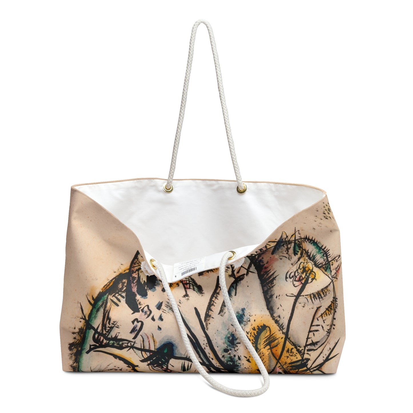 WASSILY KANDINSKY - WATERCOLOUR WITH SEVEN STROKES - WEEKENDER TOTE BAG