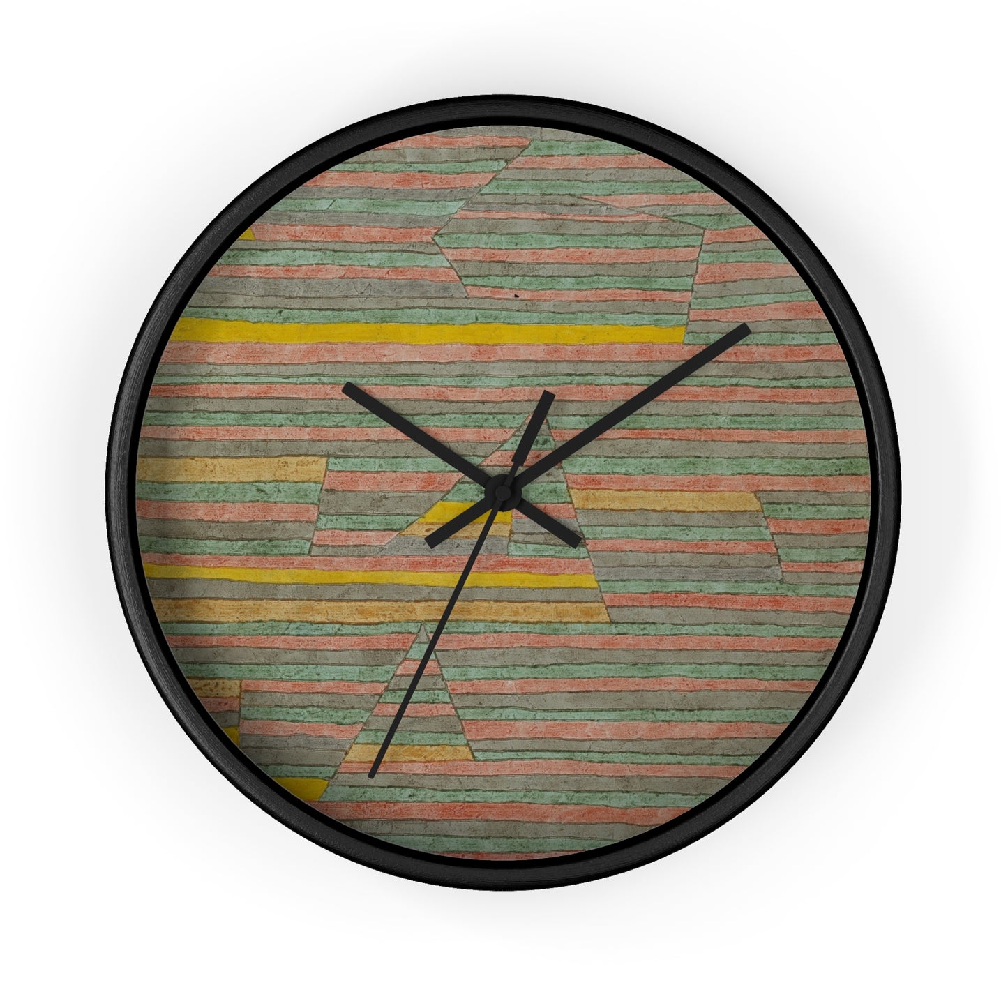 PAUL KLEE - MONUMENTS AT (1929) - WOODEN ART WALL CLOCK