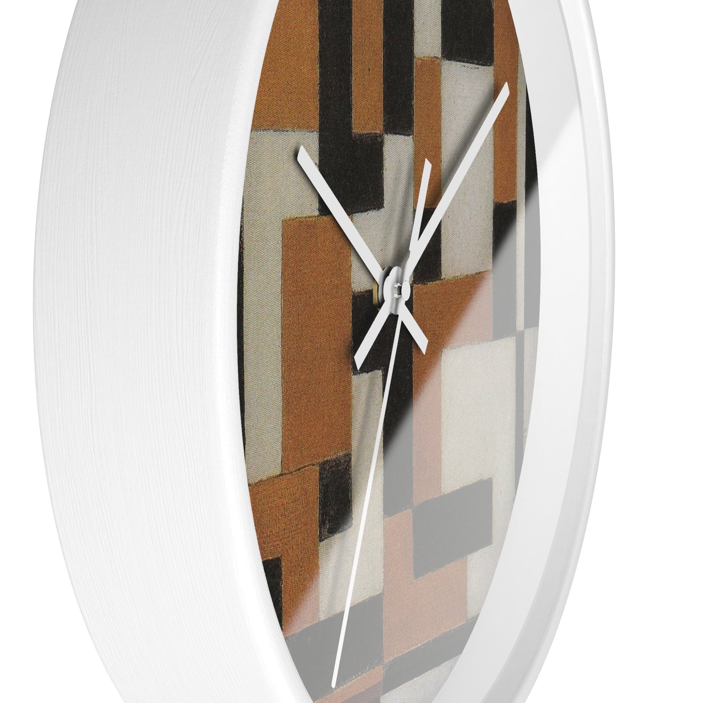 THEO VAN DOESBURG - COMPOSITION - WOODEN WALL ART CLOCK