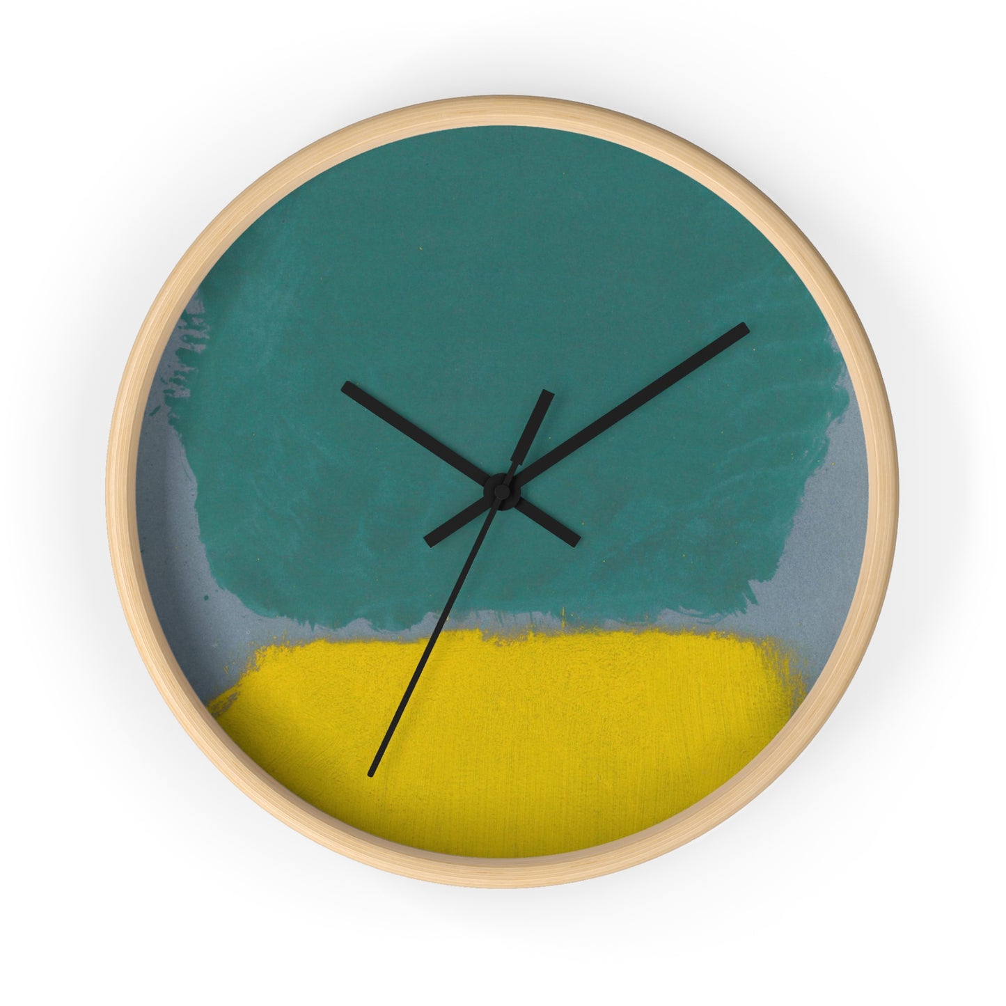 MARK ROTHKO - ABSTRACT - WOODEN WALL ART CLOCK 