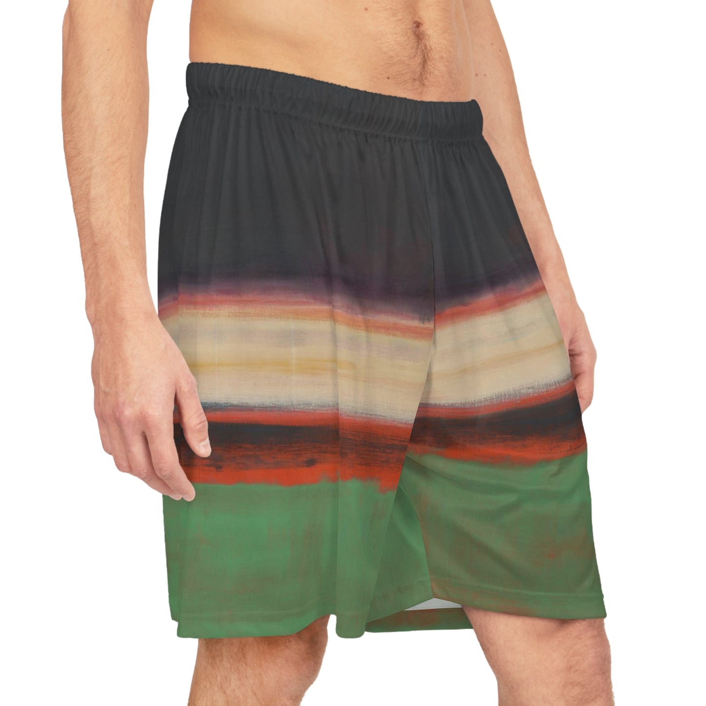 MARK ROTHKO - ABSTRACT - BASKETBALL SHORTS FOR HIM