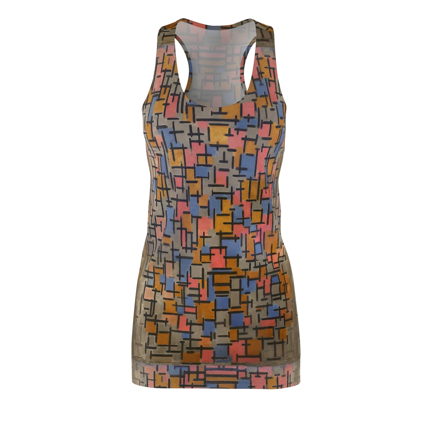 PIET MONDRIAN - COMPOSIZIONE - CUT & SEW RACERBACK DRESS