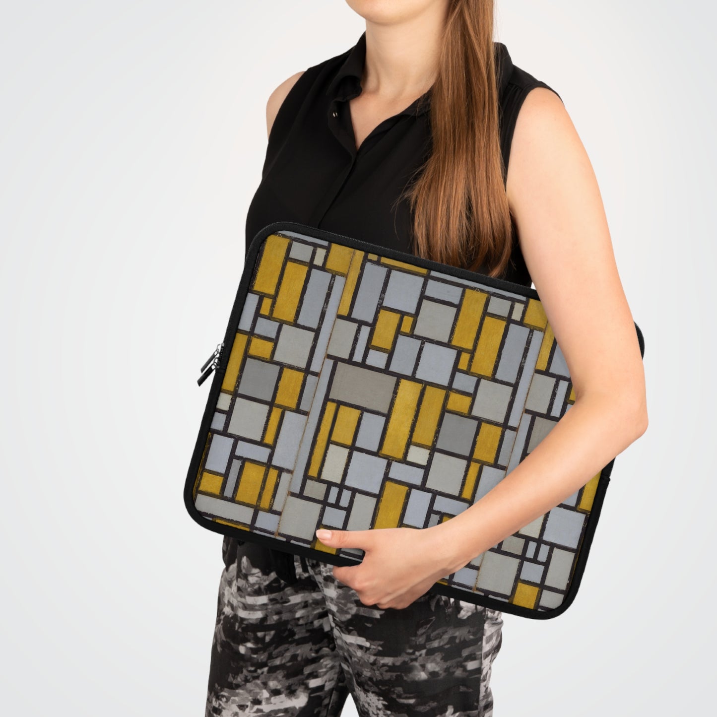 PIET MONDRIAN - COMPOSITION WITH GRID No. 1 - LAPTOP SLEEVE