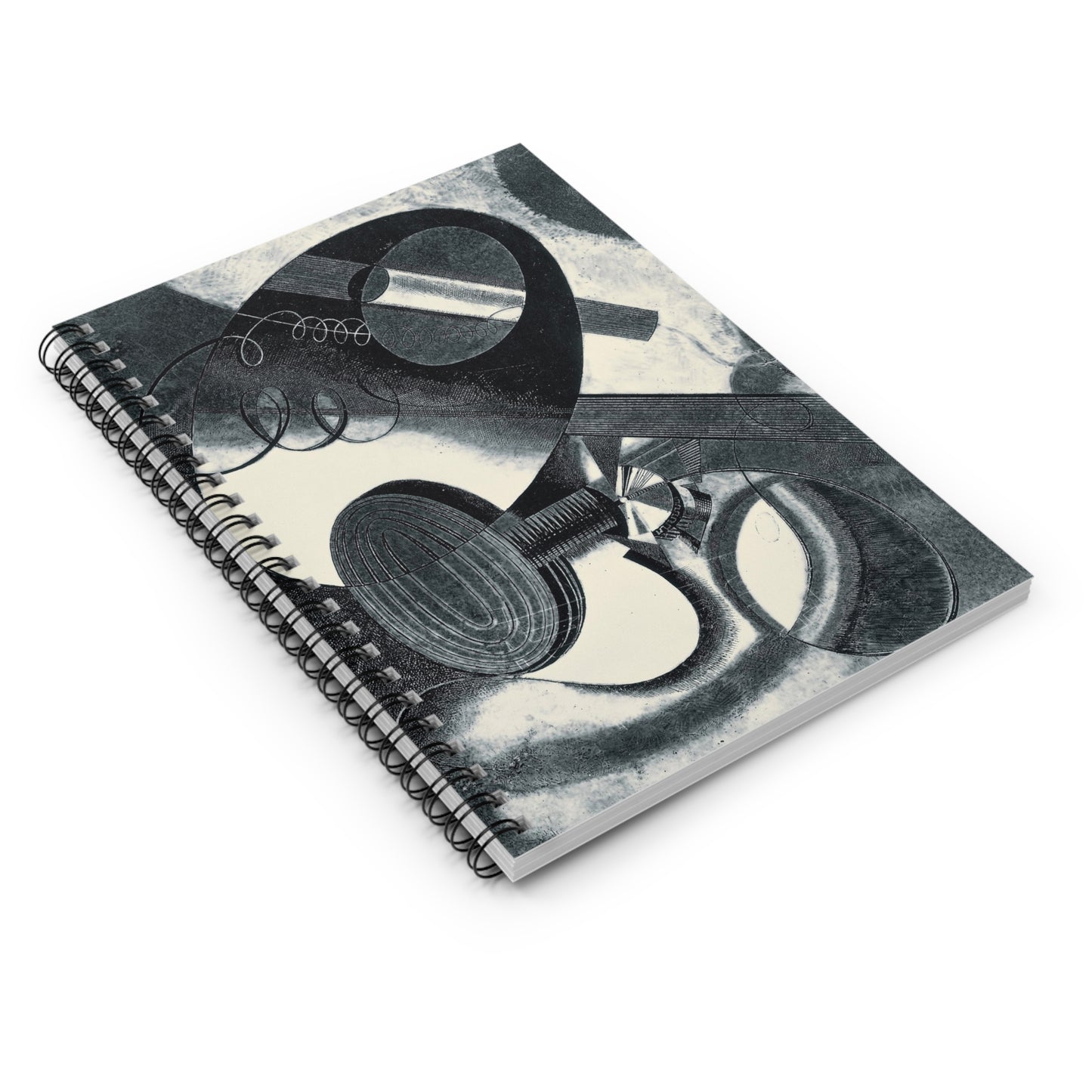 KAROL HILLER - HELIOGRAPHIC COMPOSITION (XXIX) - SPIRAL NOTEBOOK