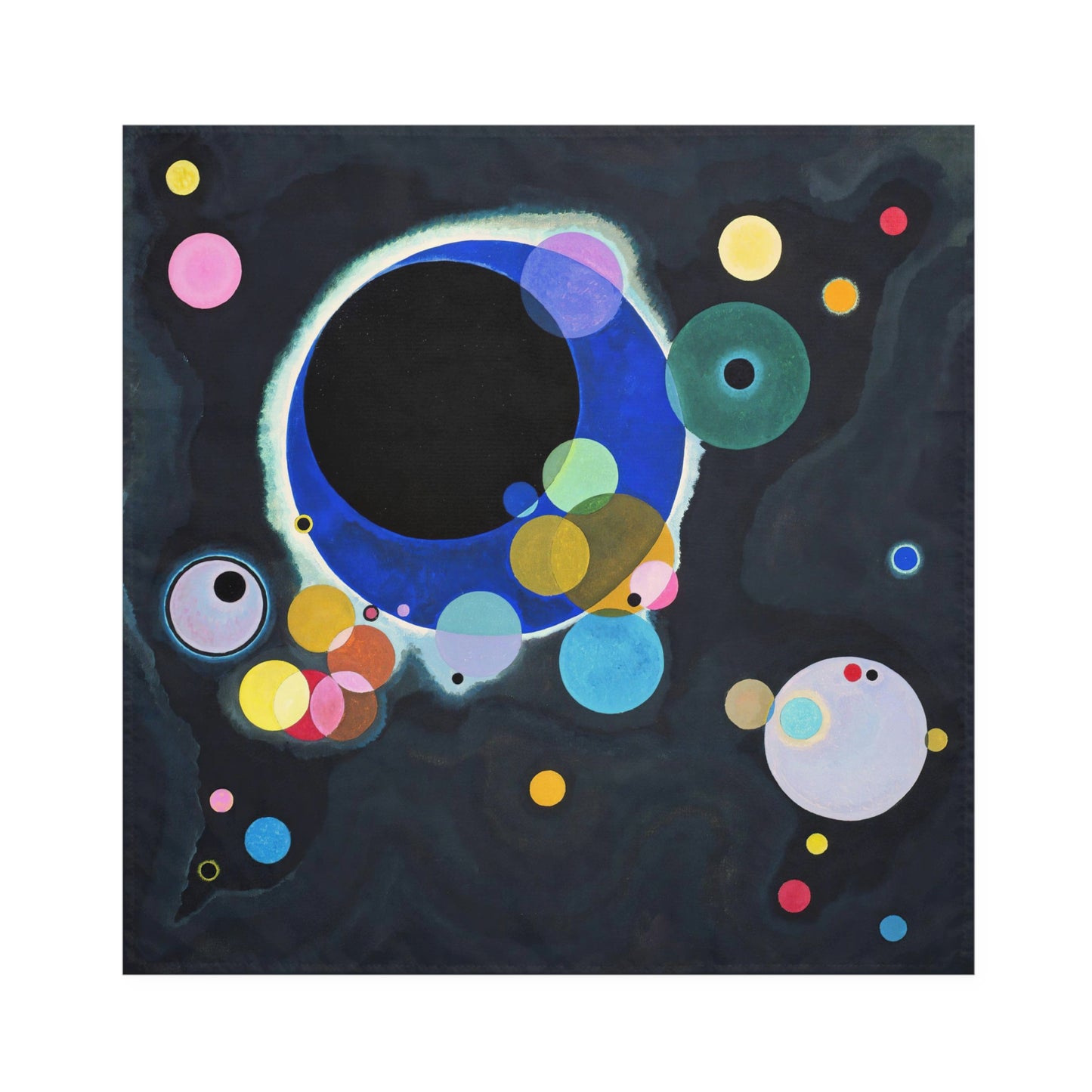 WASSILY KANDINSKY - SEVERAL CIRCLES - ART NAPKINS