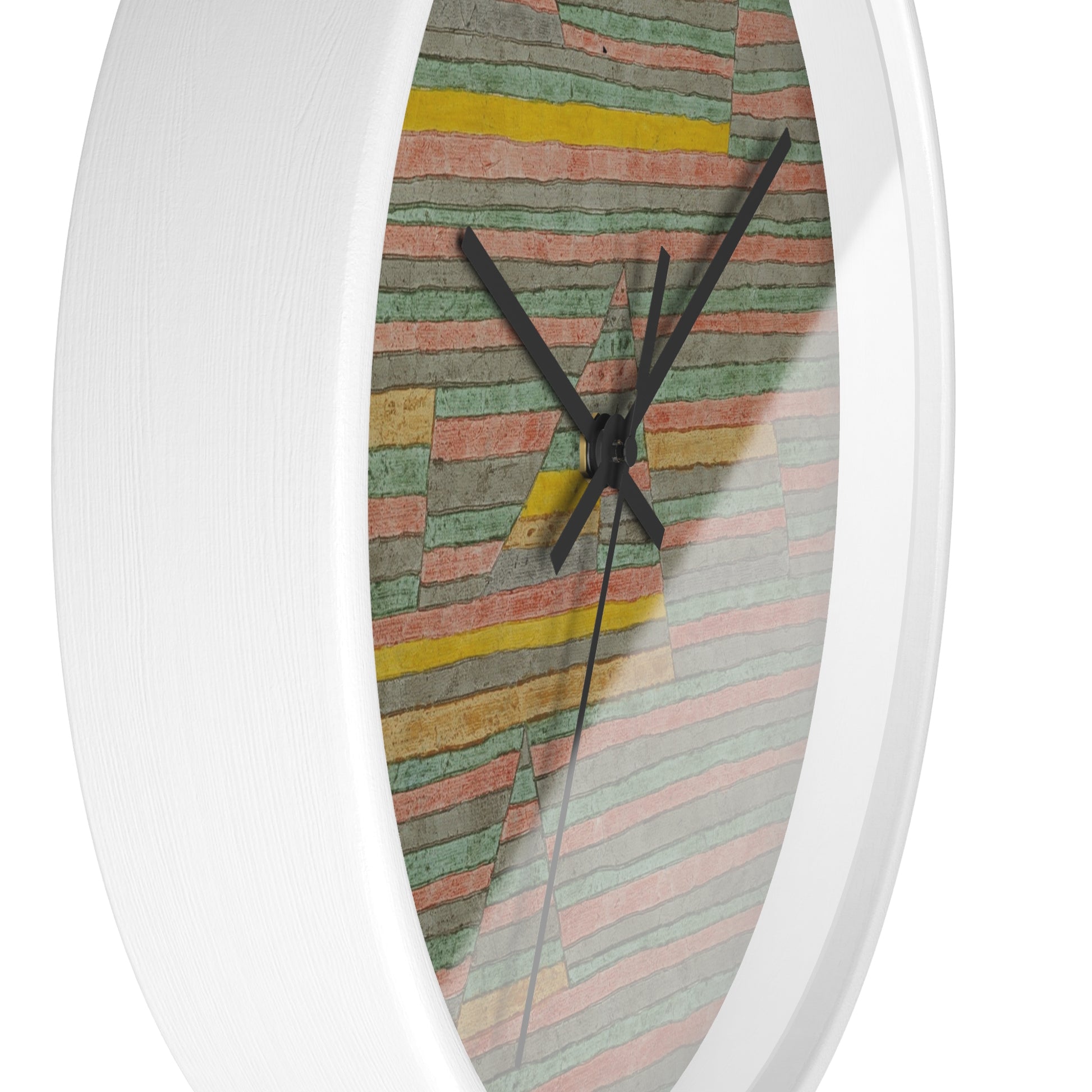 PAUL KLEE - MONUMENTS AT (1929) - WOODEN ART WALL CLOCK