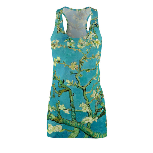 VINCENT VAN GOGH - ALMOND BLOSSOMS - CUT & SEW RACERBACK DRESS