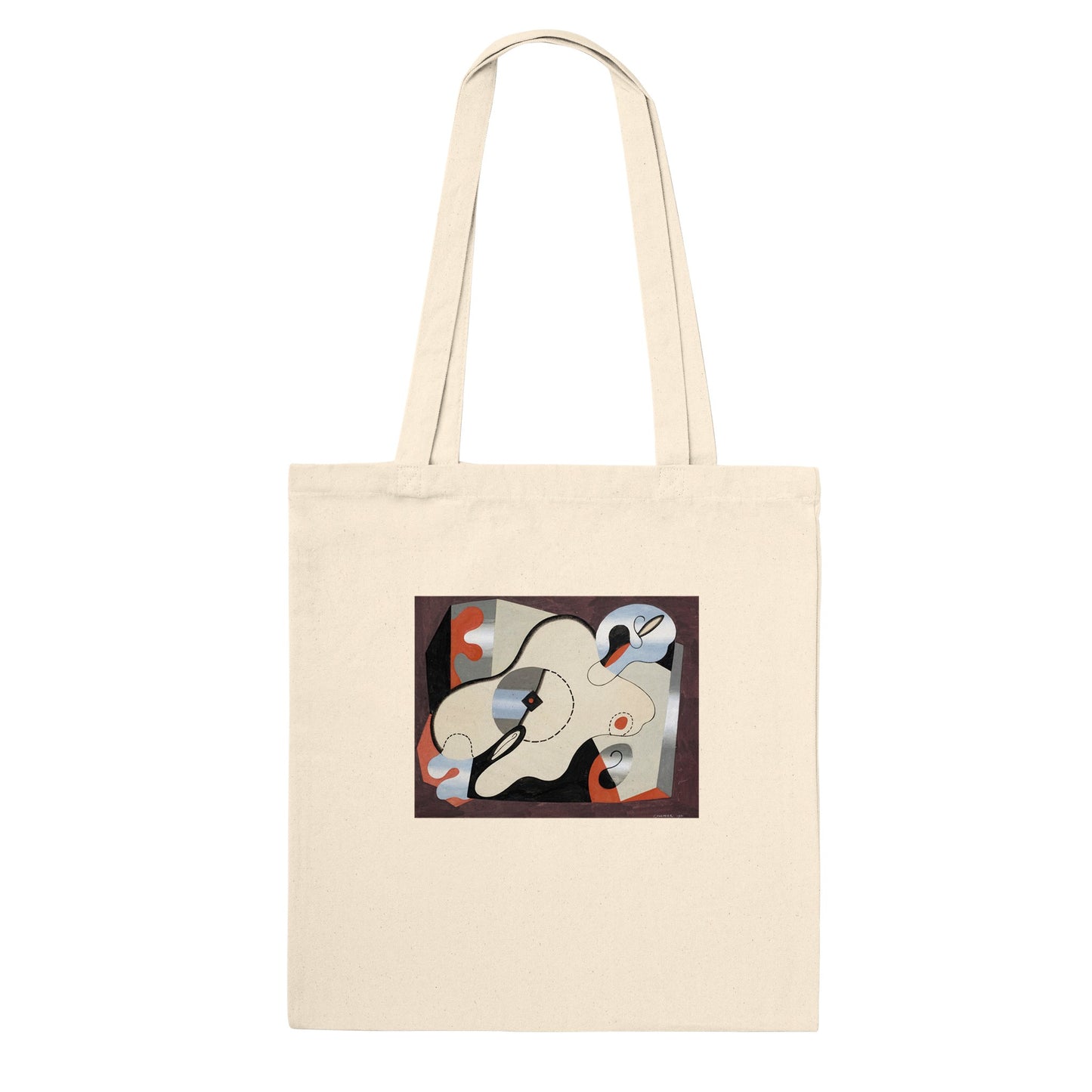 GEORGES VALMIER - COMPOSITION ABSTRAITE (Femme couchée) (1931) - CLASSIC TOTE BAG