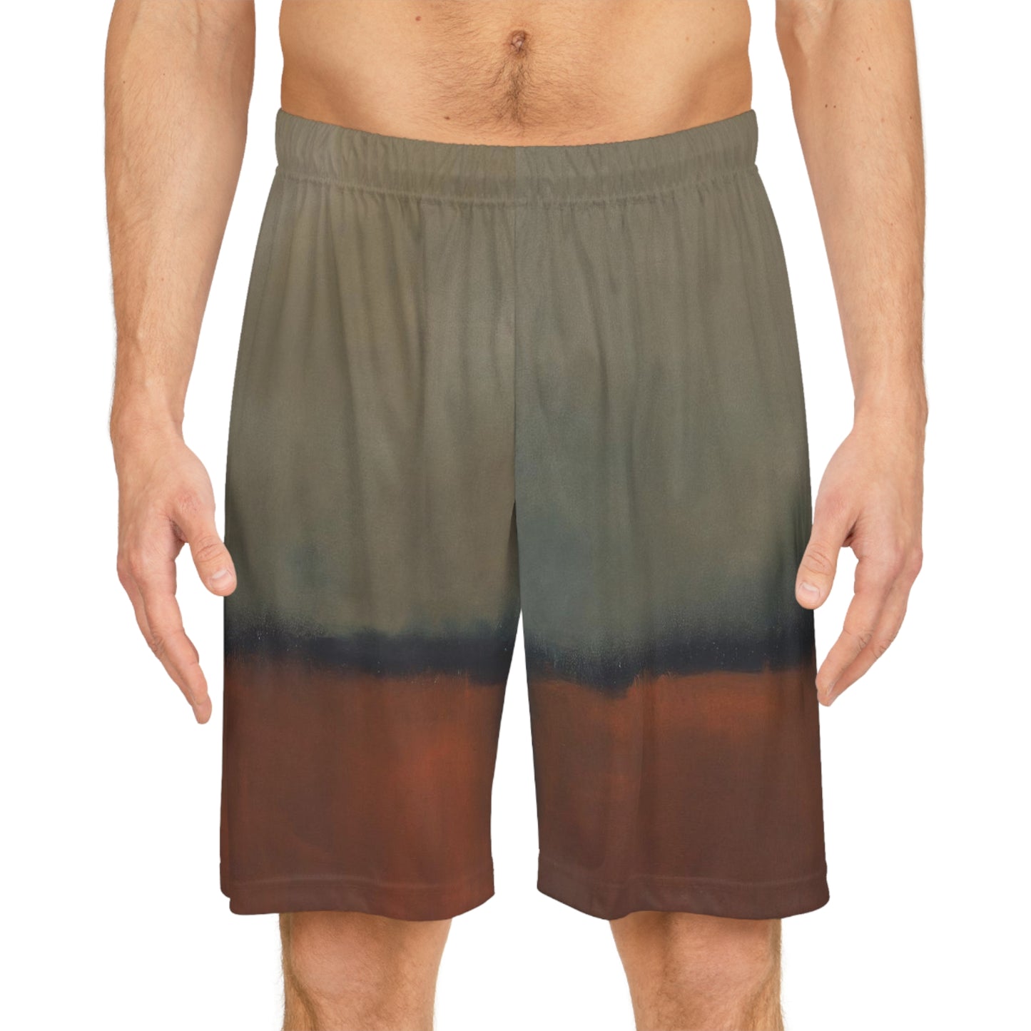 Mark Rothko basketball shorts