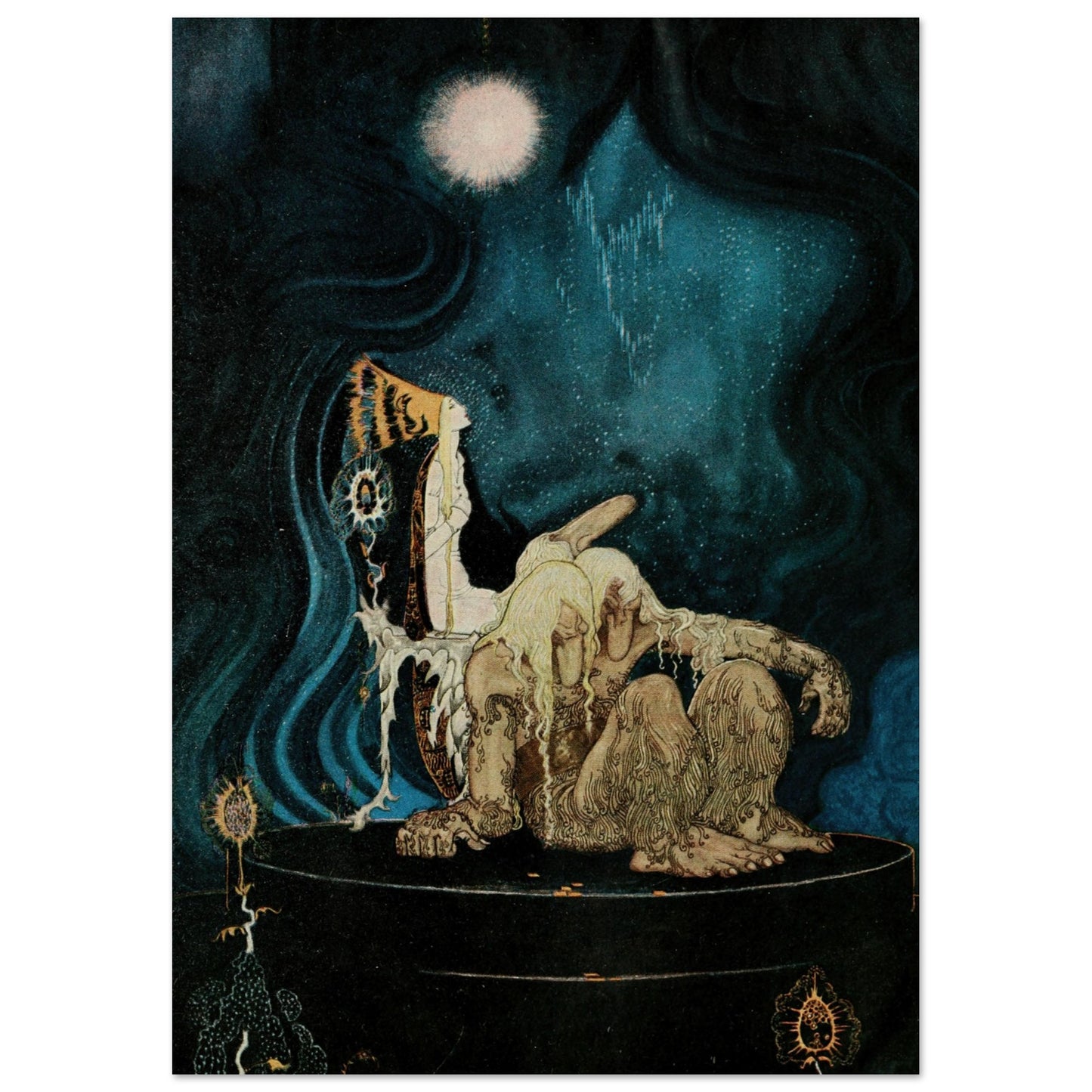 KAY RASMUS NIELSEN - EAST OF THE SUN AND WEST OF THE MOON PL 23 (1922) 