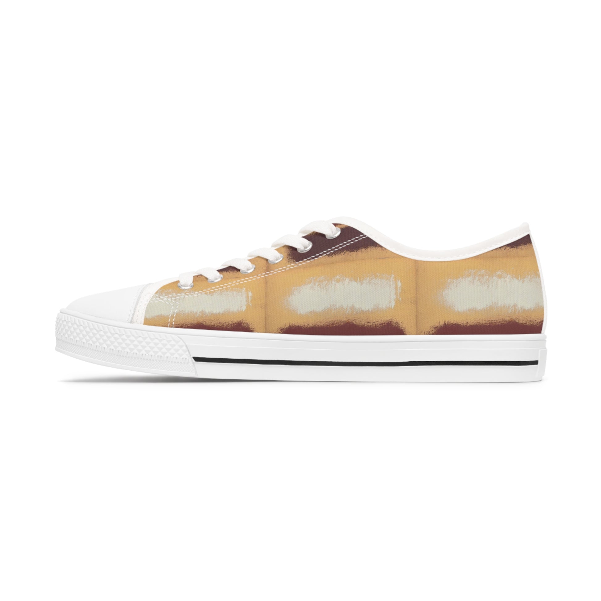 MARK ROTHKO - ABSTRACT - LOW TOP ART SNEAKERS FOR HER