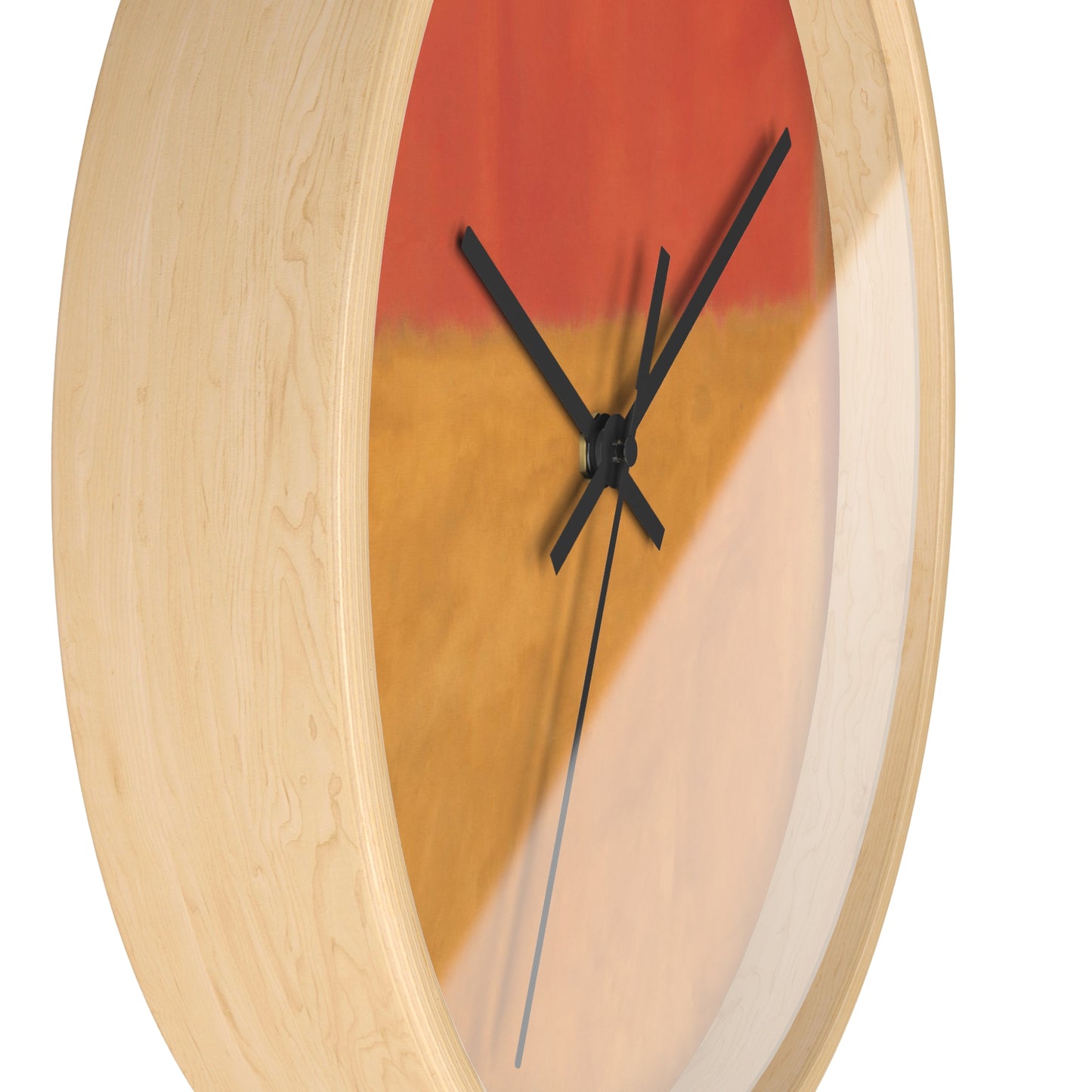 MARK ROTHKO - ABSTRACT - WOODEN WALL ART CLOCK 