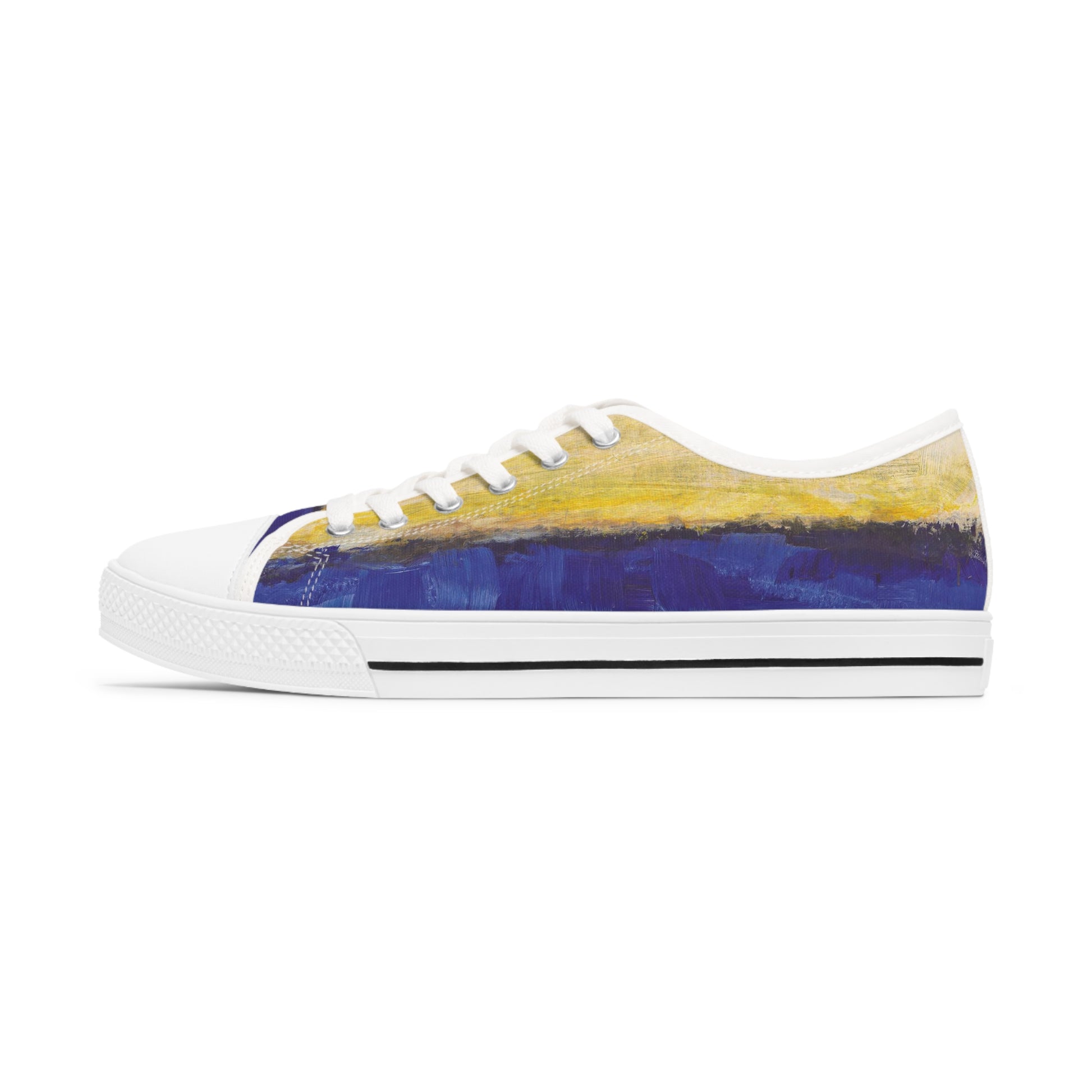 MARK ROTHKO - ABSTRACT - LOW TOP ART SNEAKERS FOR HER