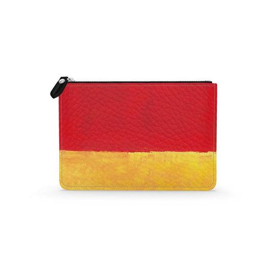 MARK ROTHKO - ABSTRACT - LEATHER CLUTCH