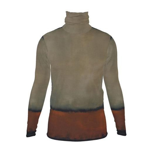 MARK ROTHKO - ABSTRACT - MEN SLIM FIT ROLL NECK FOR HIM